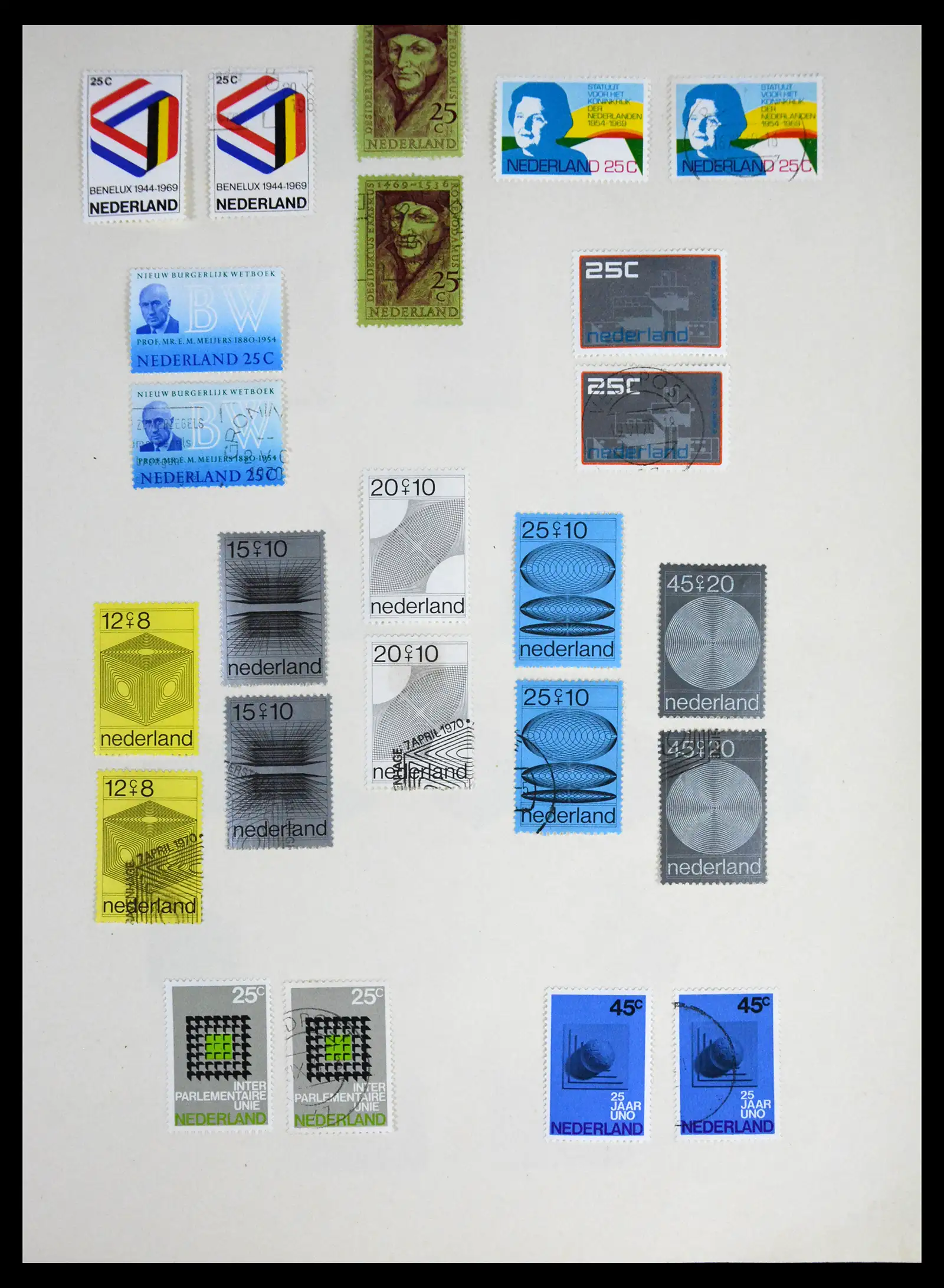 41689 0068 - Stamp collection 41689 Netherlands 1852-1970.