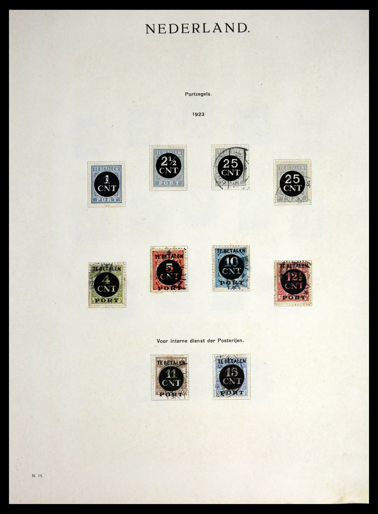 41689 0073 - Stamp collection 41689 Netherlands 1852-1970.