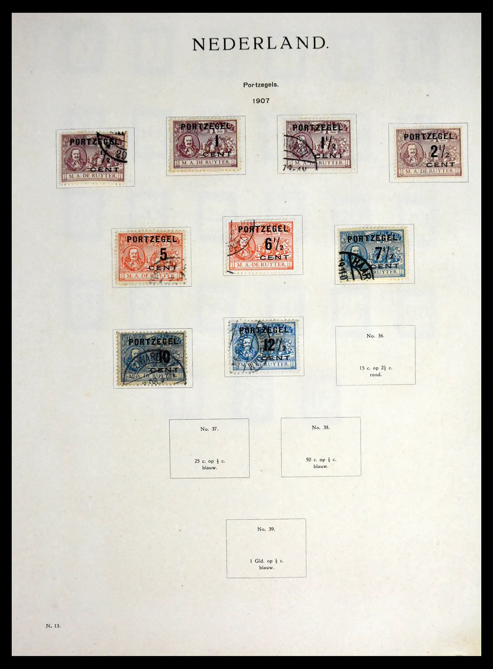 41689 0076 - Stamp collection 41689 Netherlands 1852-1970.
