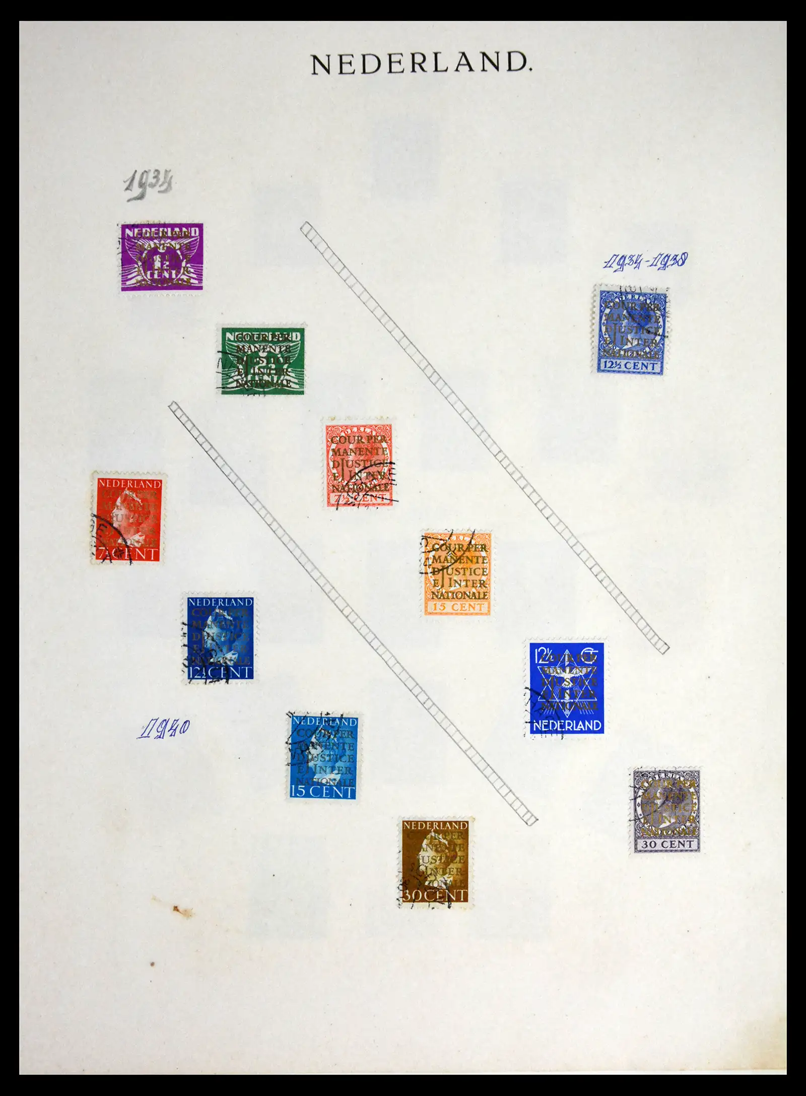 41689 0081 - Stamp collection 41689 Netherlands 1852-1970.