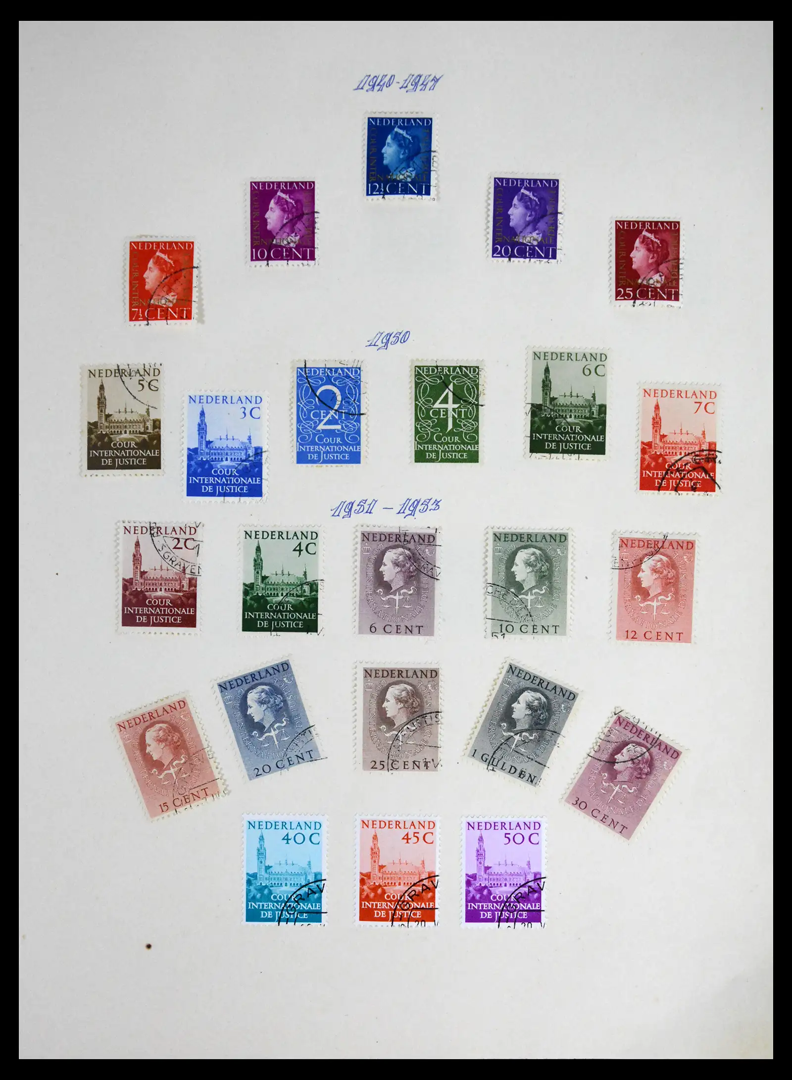 41689 0082 - Stamp collection 41689 Netherlands 1852-1970.
