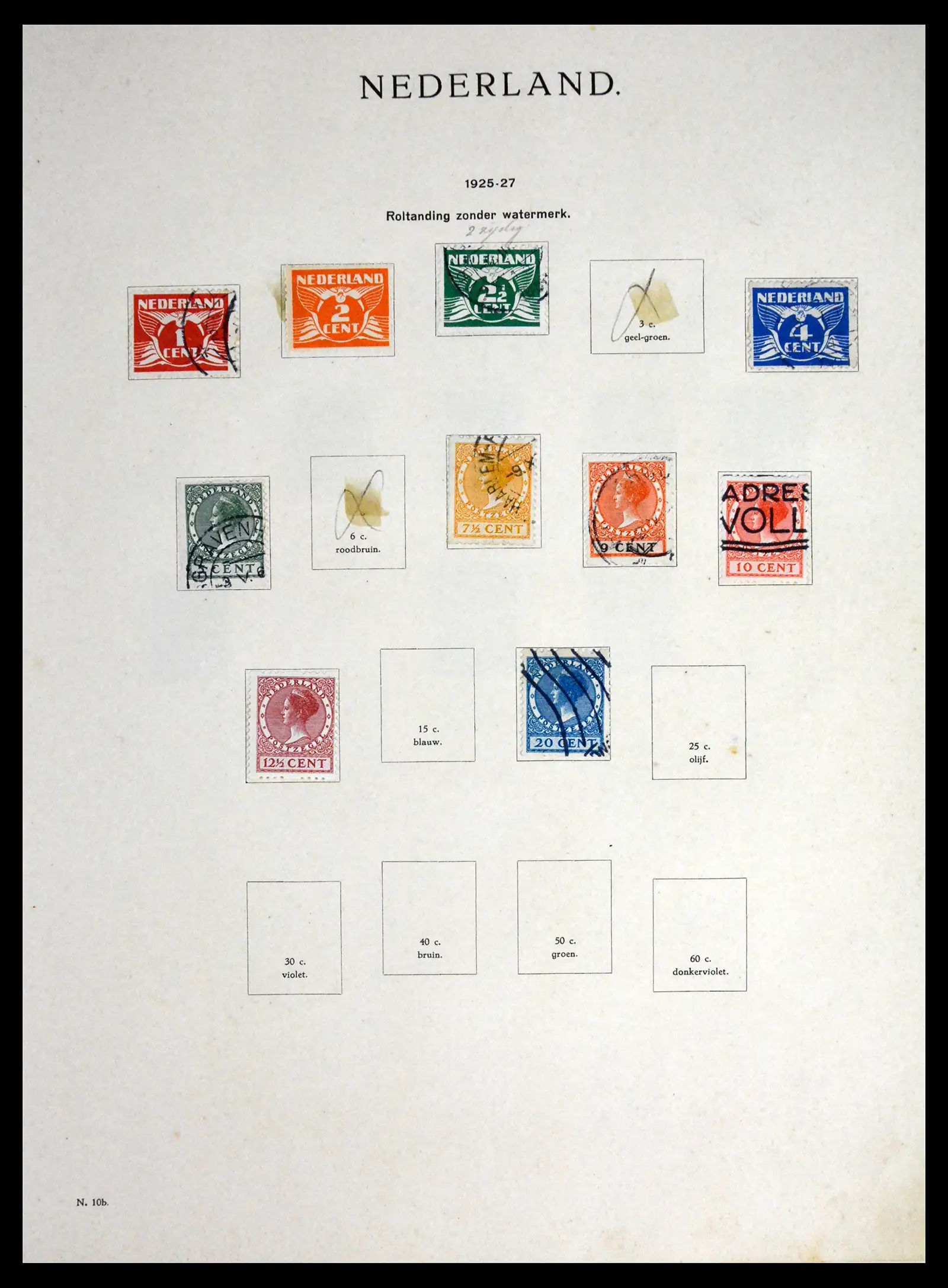 41689 0083 - Stamp collection 41689 Netherlands 1852-1970.