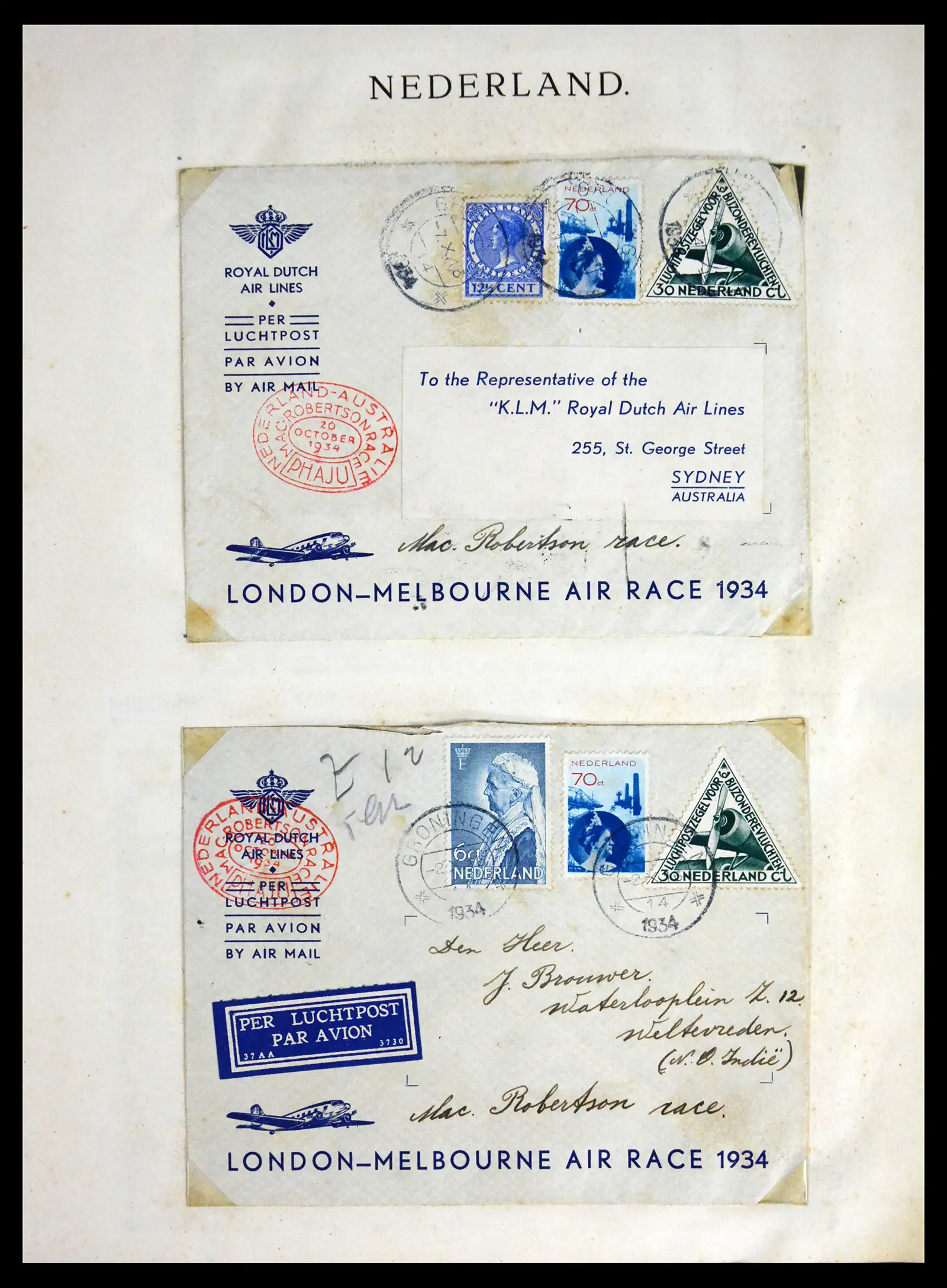 41689 0089 - Stamp collection 41689 Netherlands 1852-1970.