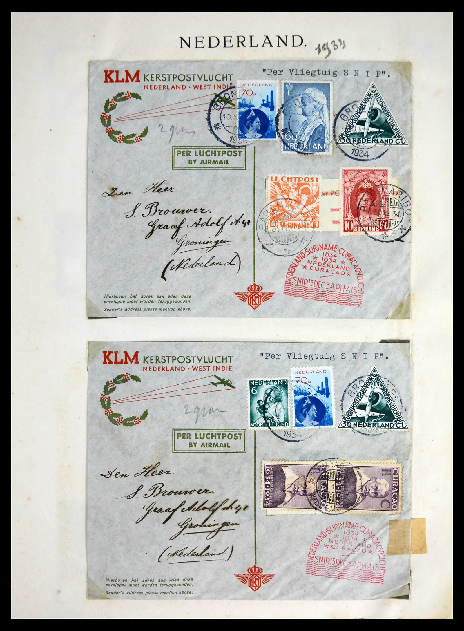 41689 0090 - Stamp collection 41689 Netherlands 1852-1970.