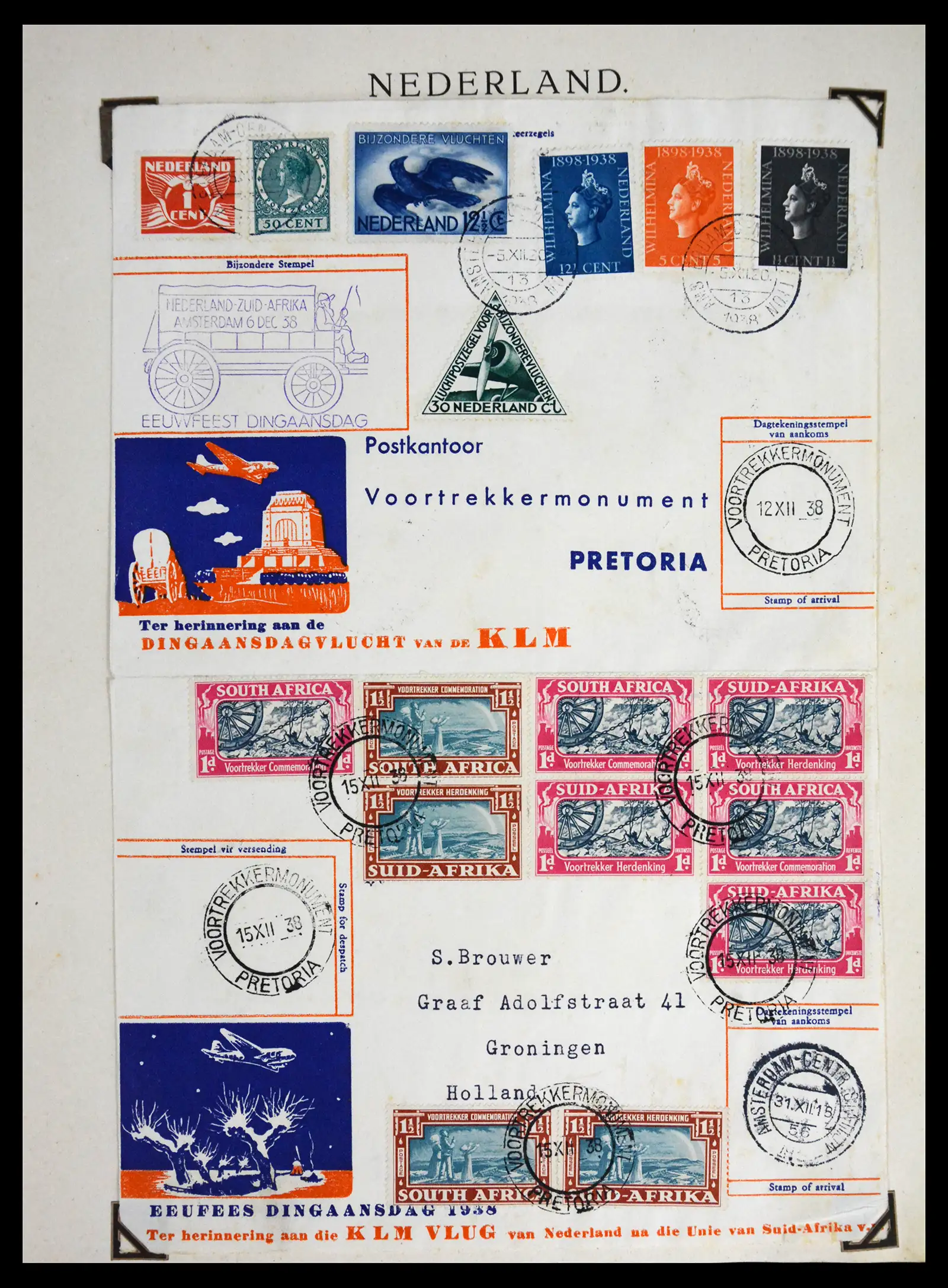 41689 0091 - Stamp collection 41689 Netherlands 1852-1970.