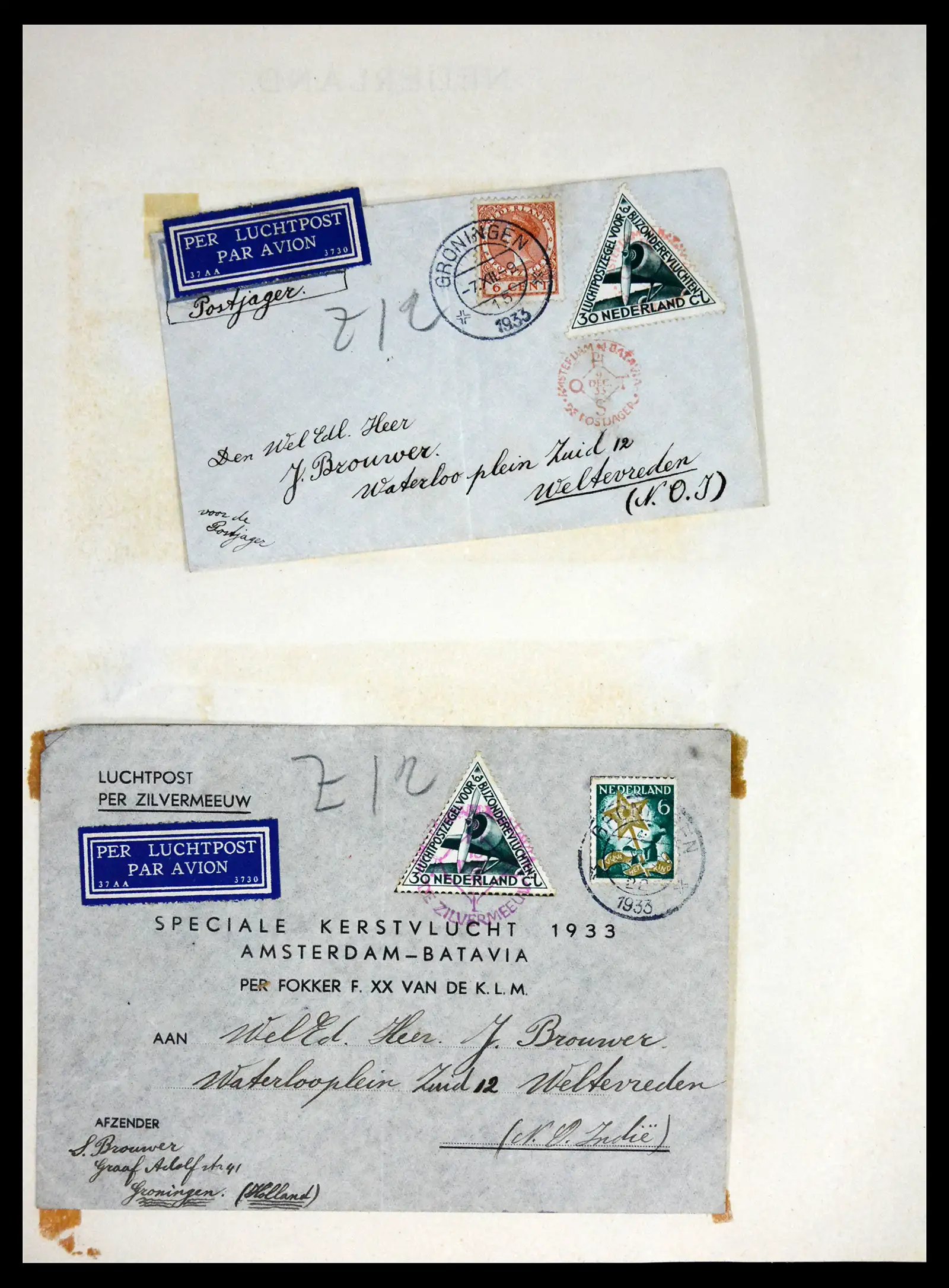 41689 0093 - Stamp collection 41689 Netherlands 1852-1970.