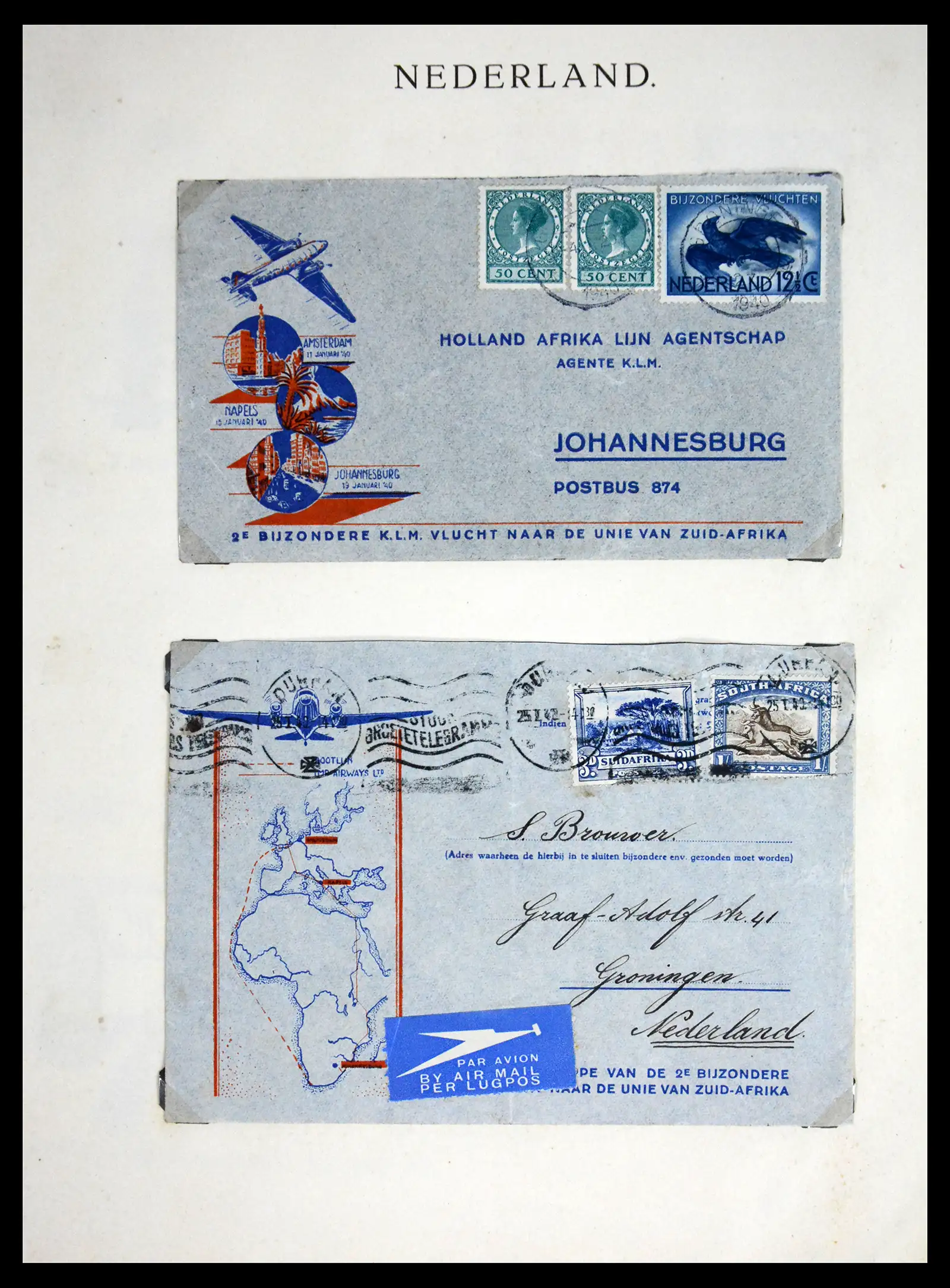 41689 0094 - Stamp collection 41689 Netherlands 1852-1970.