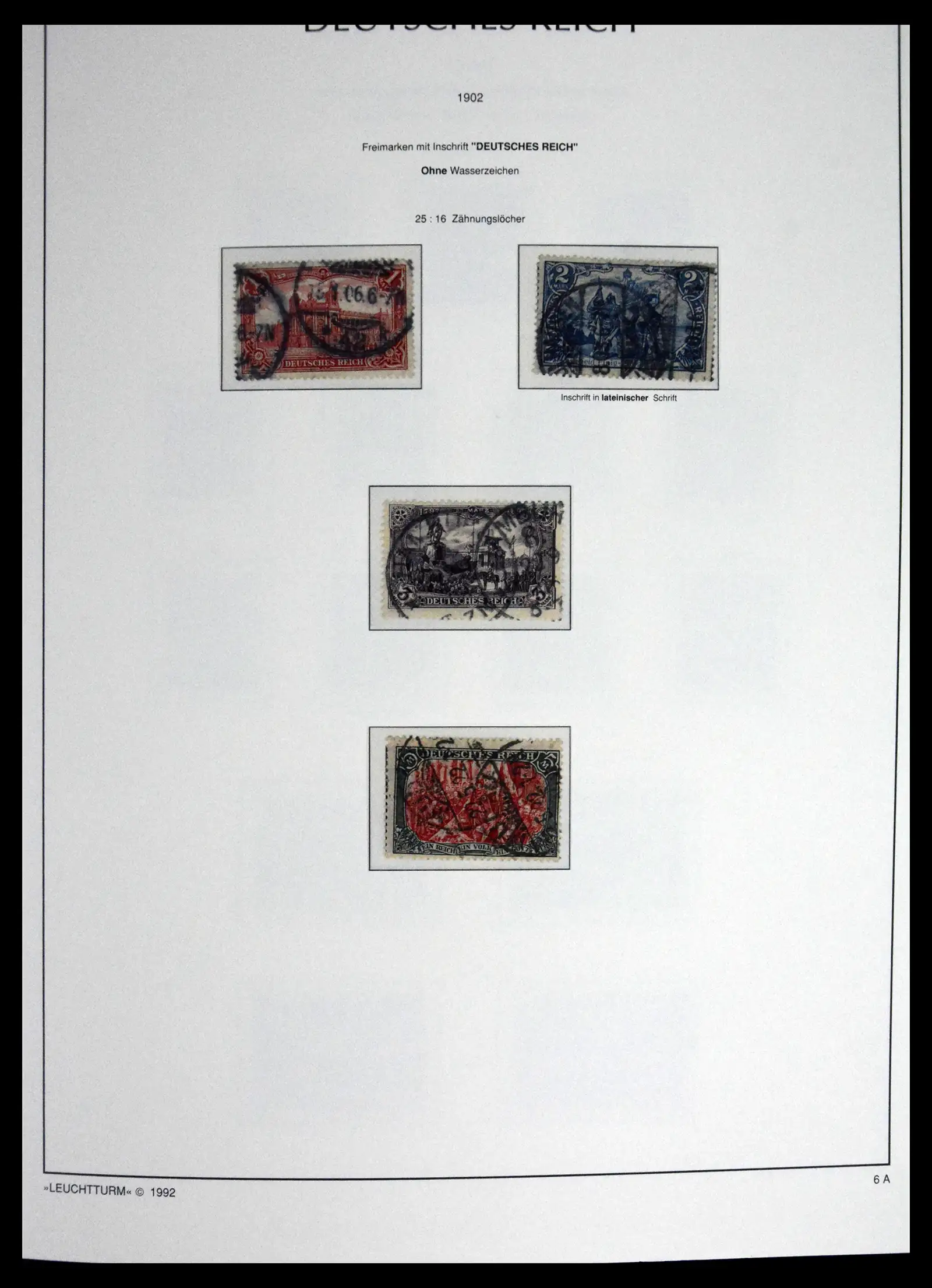 41690 0011 - Stamp collection 41690 Germany Reich used 1872-1945.