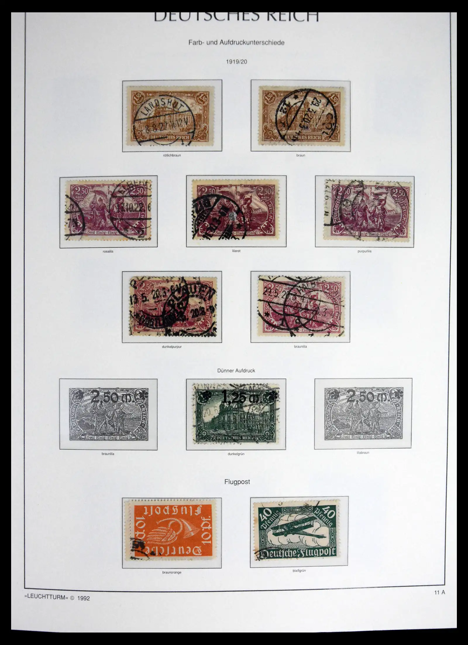 41690 0021 - Stamp collection 41690 Germany Reich used 1872-1945.