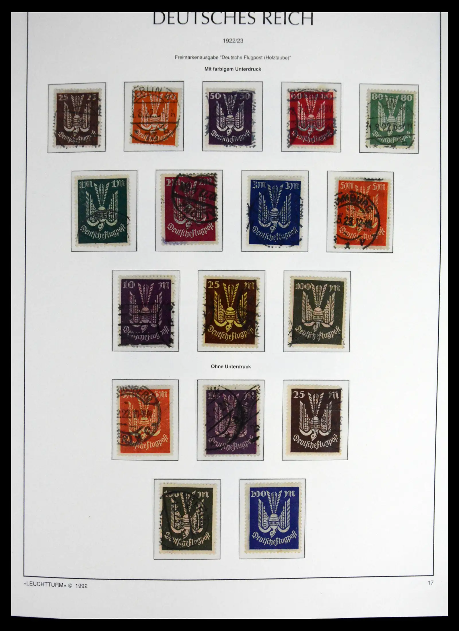 41690 0030 - Stamp collection 41690 Germany Reich used 1872-1945.