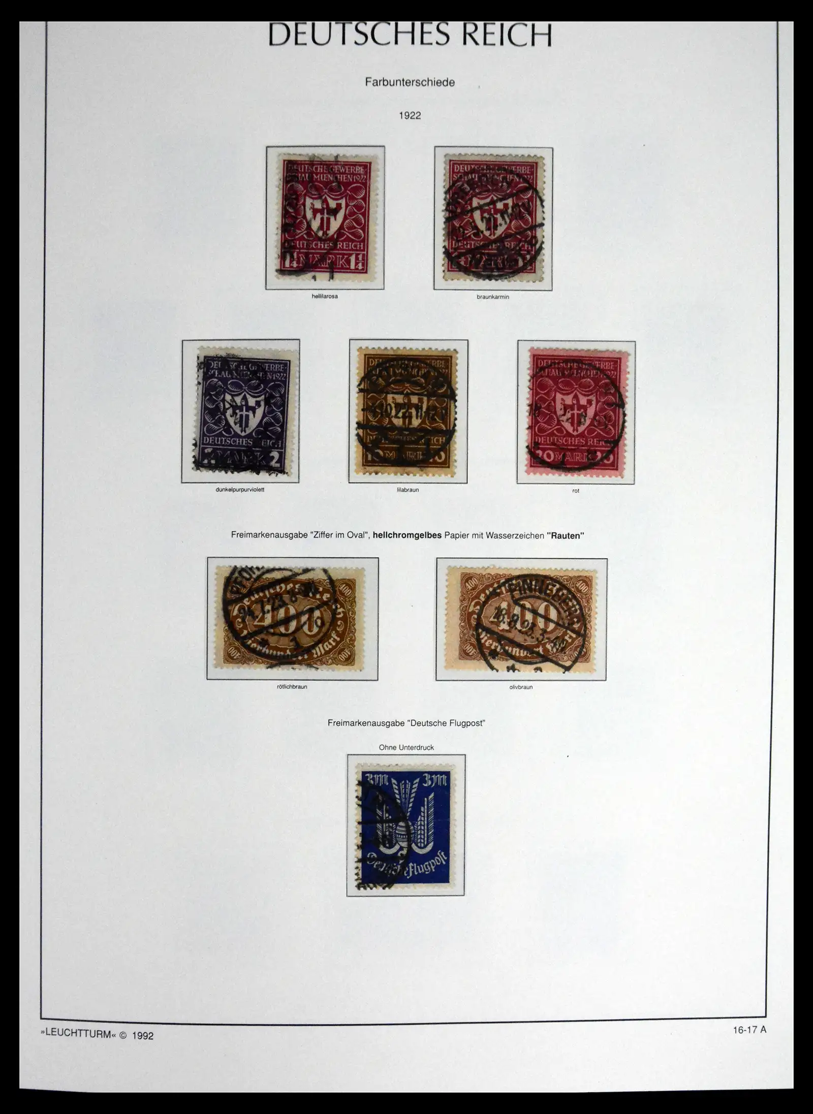 41690 0031 - Stamp collection 41690 Germany Reich used 1872-1945.