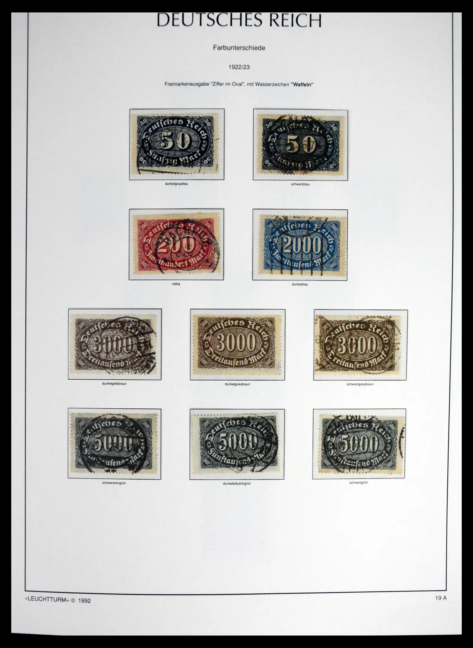 41690 0035 - Stamp collection 41690 Germany Reich used 1872-1945.