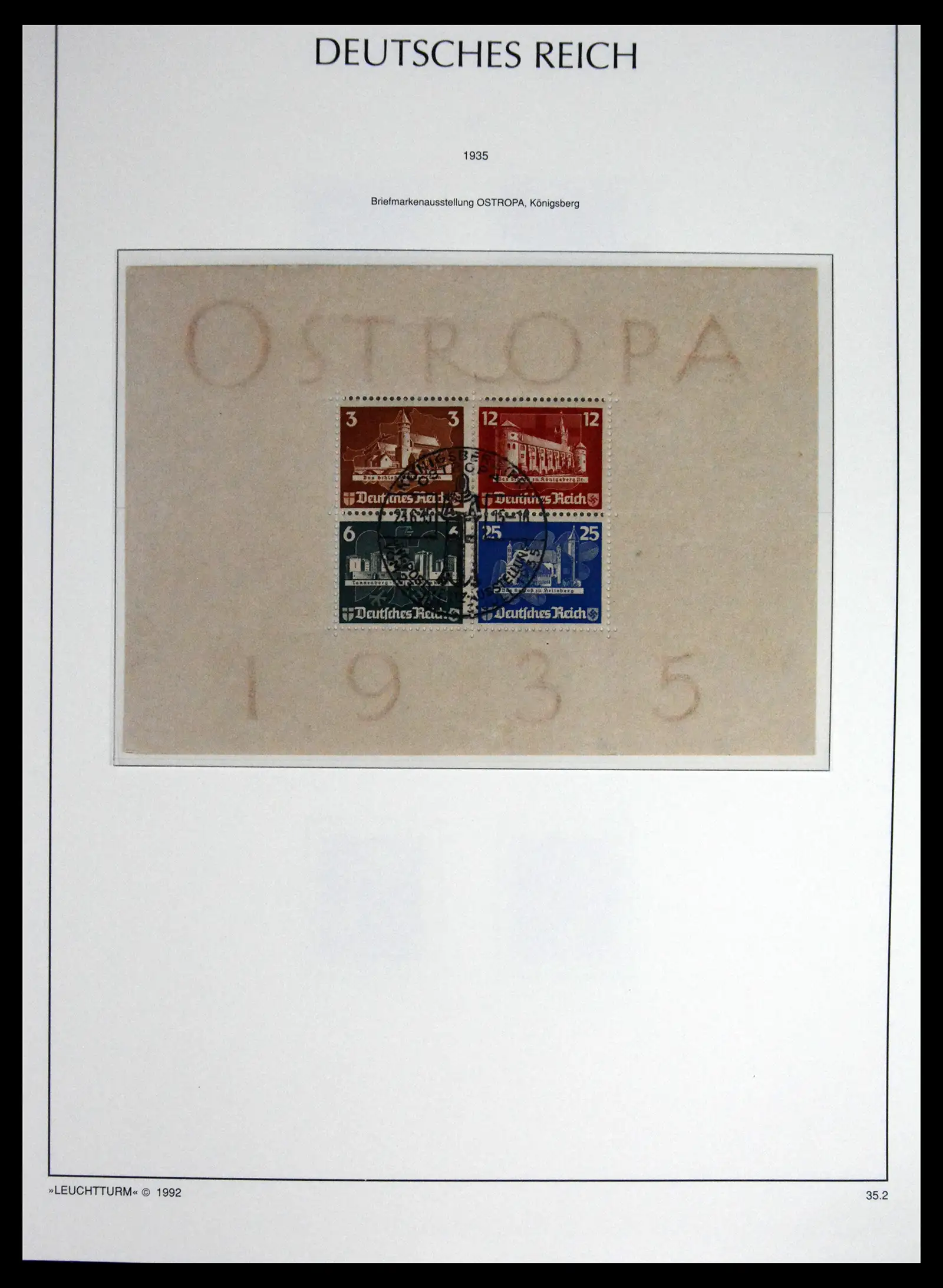 41690 0074 - Stamp collection 41690 Germany Reich used 1872-1945.