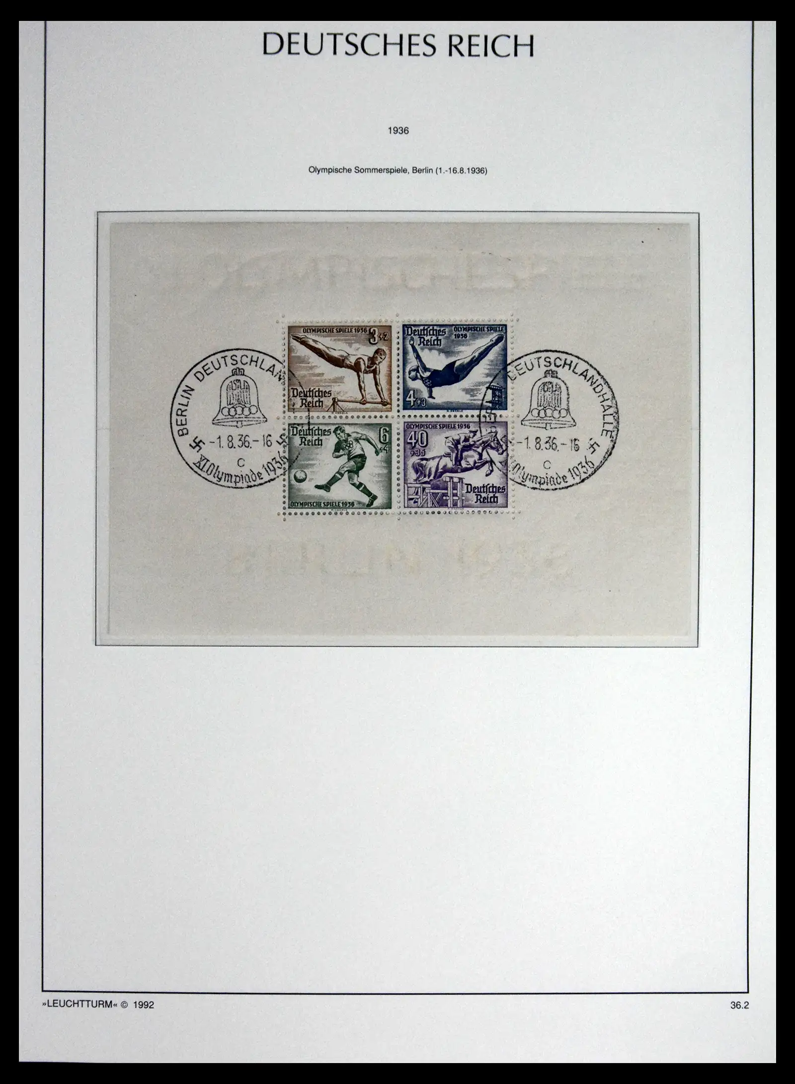41690 0078 - Stamp collection 41690 Germany Reich used 1872-1945.