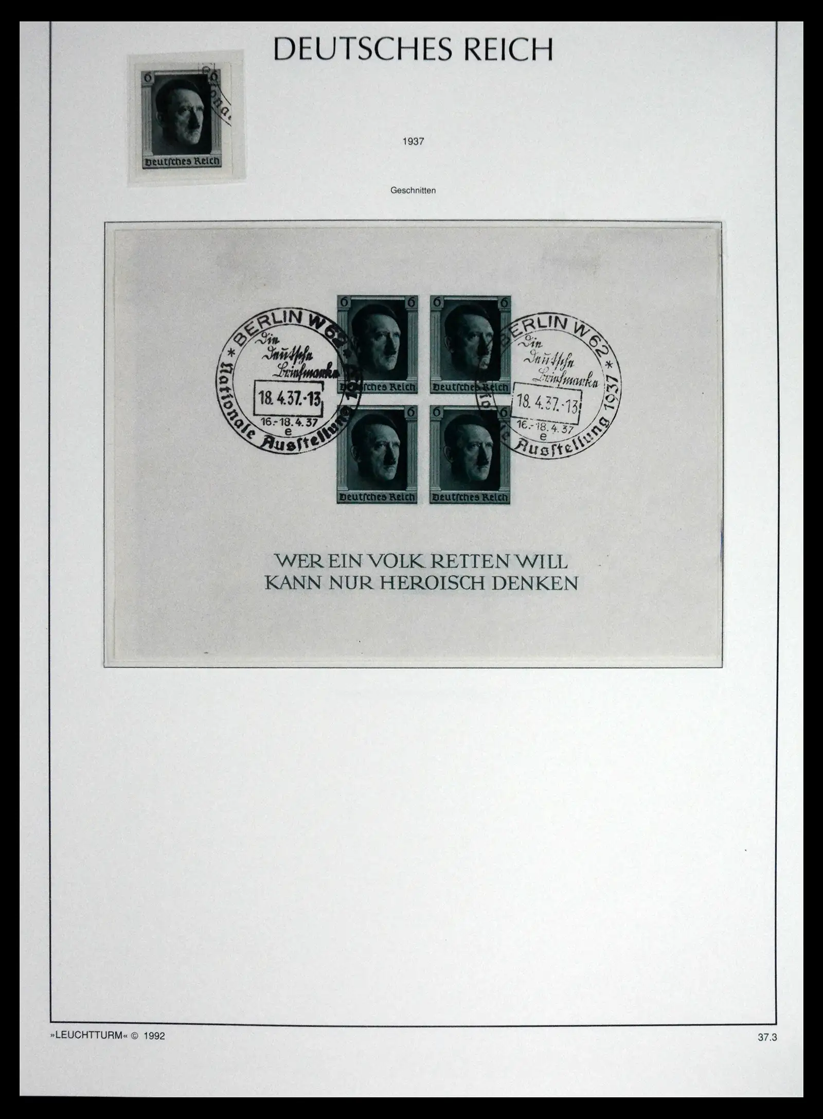 41690 0085 - Stamp collection 41690 Germany Reich used 1872-1945.