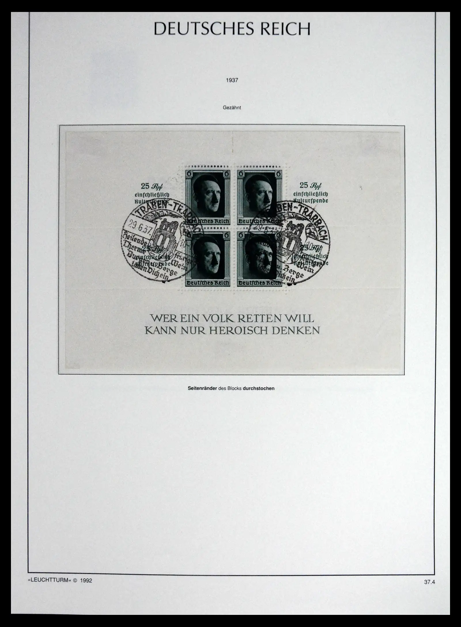 41690 0086 - Stamp collection 41690 Germany Reich used 1872-1945.