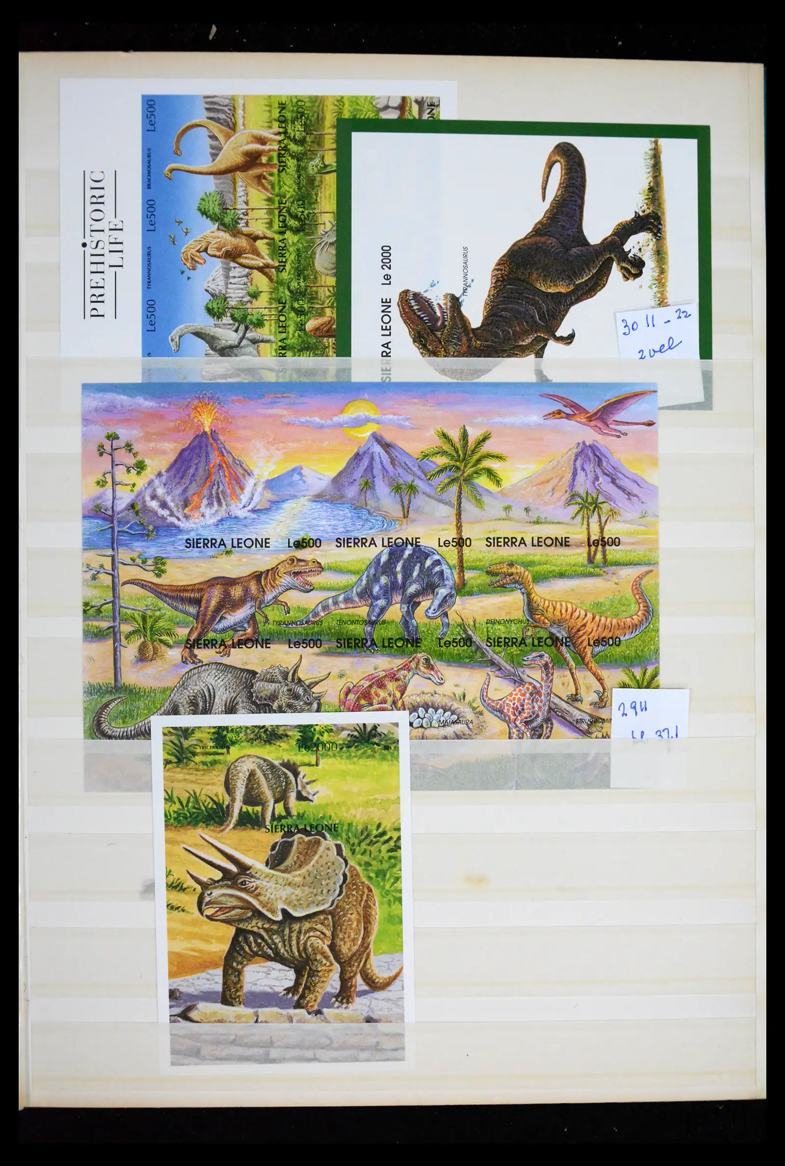 41691 0017 - Stamp collection 41691 Thematic animals imperforated 1950-2000.