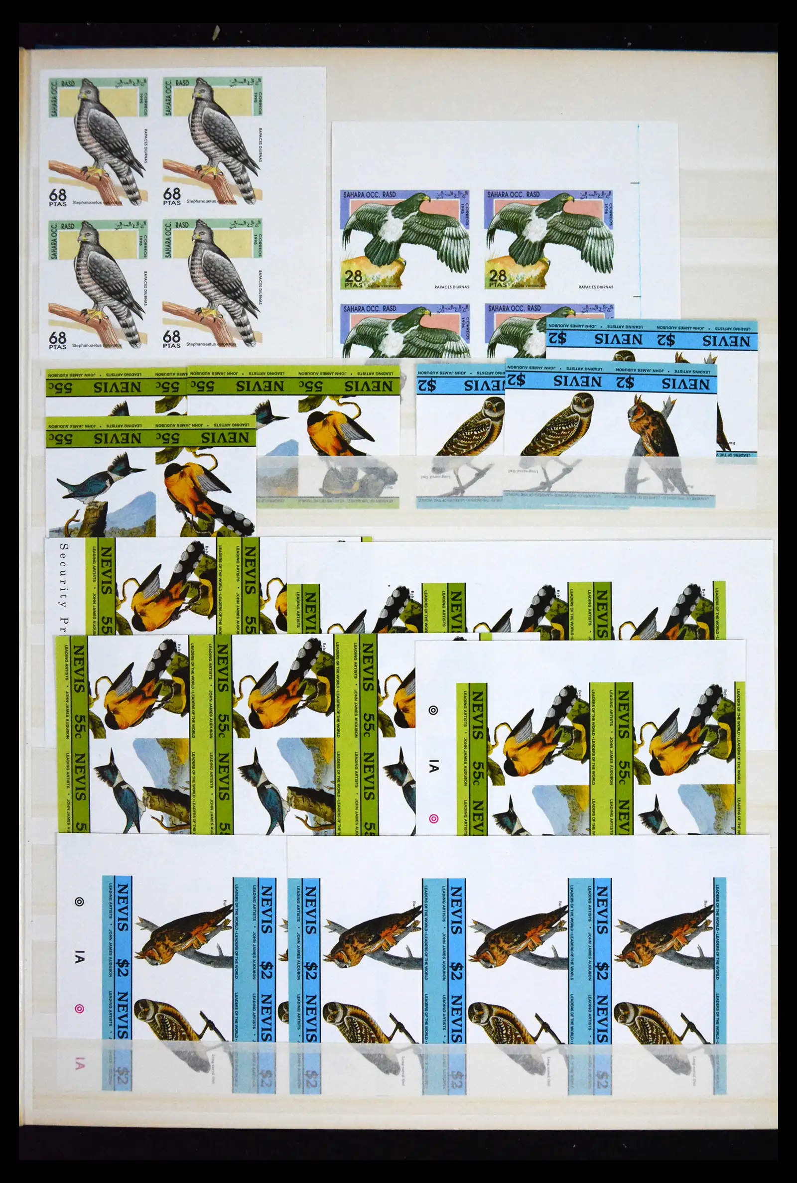 41691 0021 - Stamp collection 41691 Thematic animals imperforated 1950-2000.