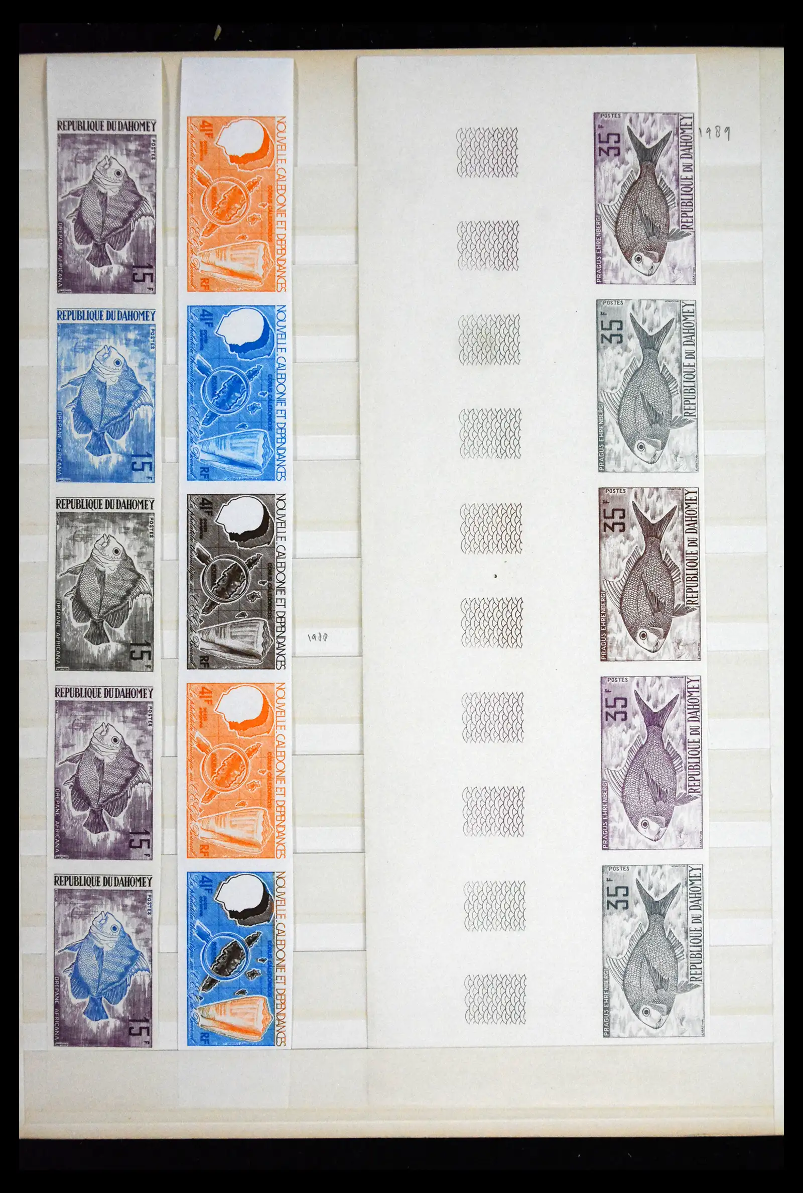 41691 0024 - Stamp collection 41691 Thematic animals imperforated 1950-2000.