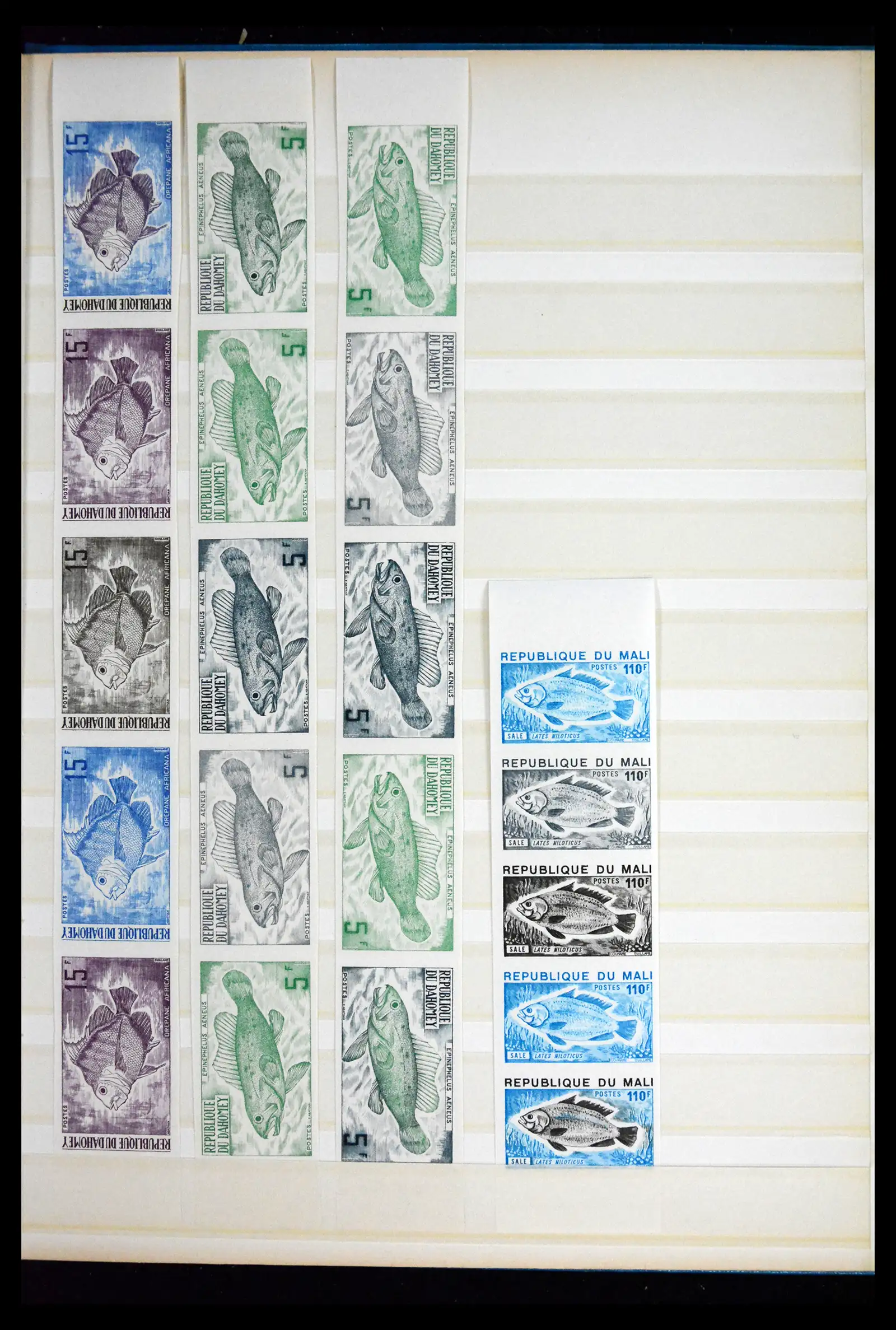 41691 0025 - Stamp collection 41691 Thematic animals imperforated 1950-2000.