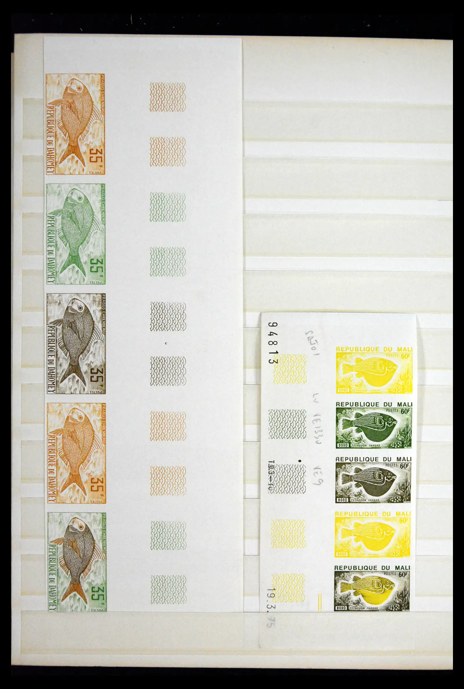 41691 0026 - Stamp collection 41691 Thematic animals imperforated 1950-2000.