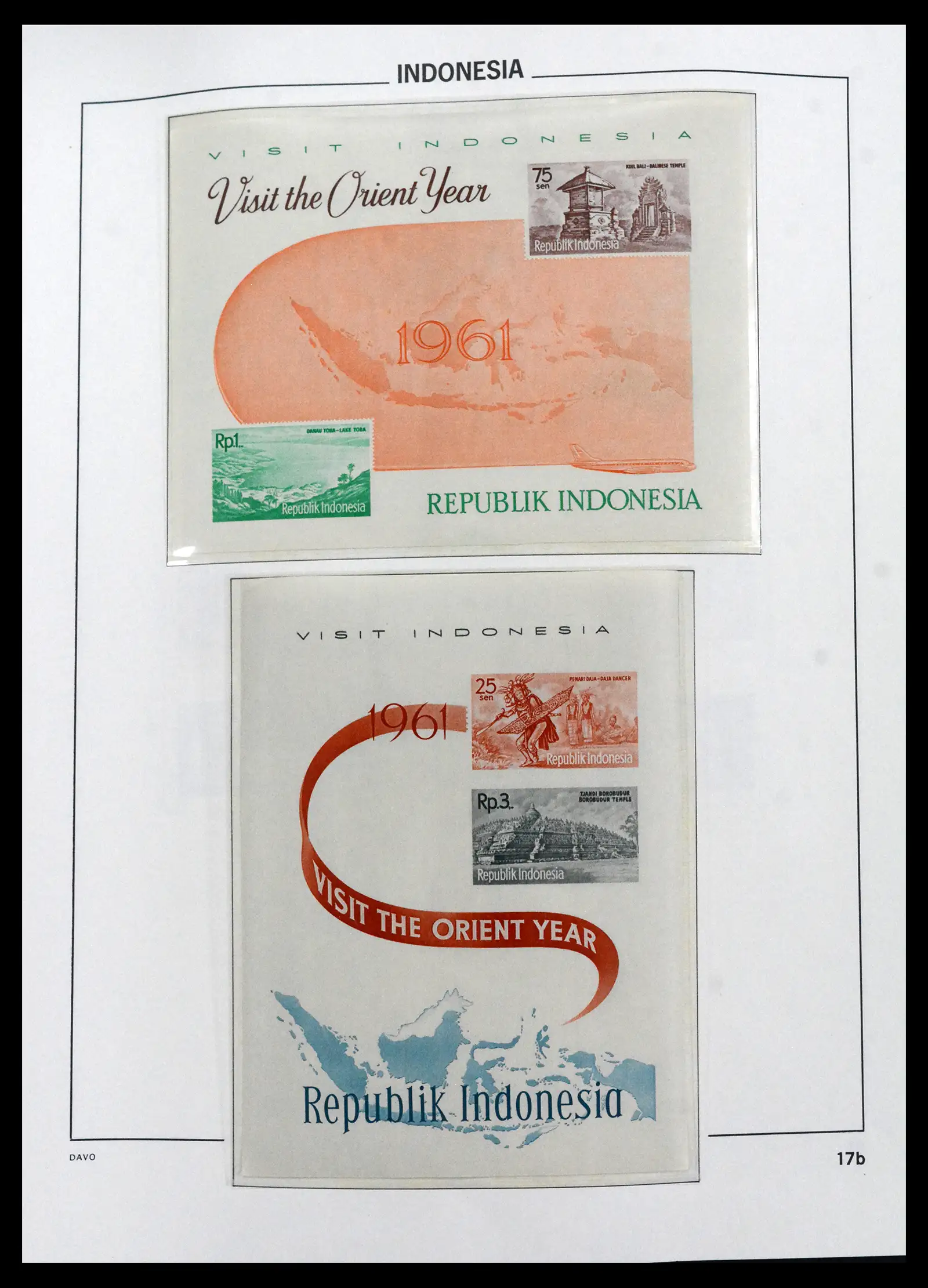 41693 0012 - Stamp collection 41693 Inonesia complete 1955-1999.