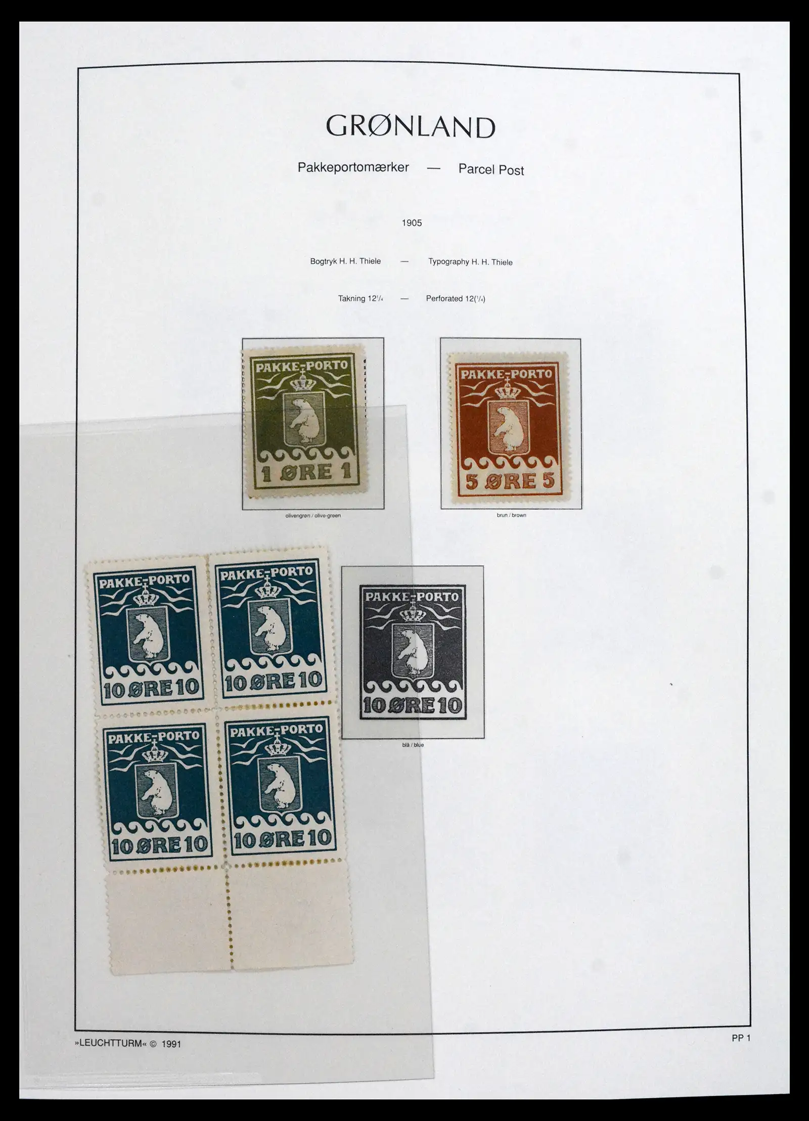 41694 0001 - Stamp collection 41694 Greenland complete 1905-2009.
