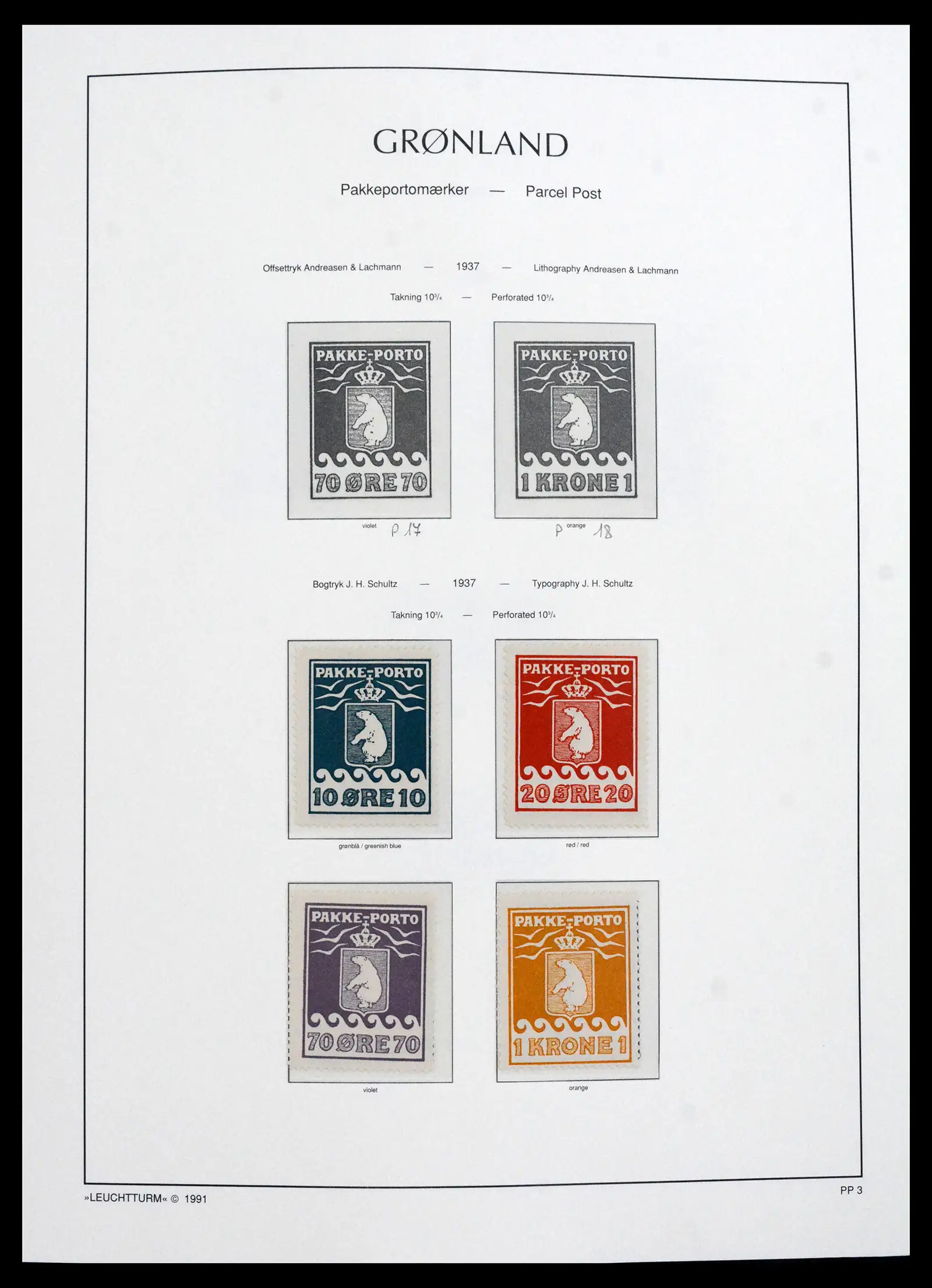 41694 0003 - Stamp collection 41694 Greenland complete 1905-2009.