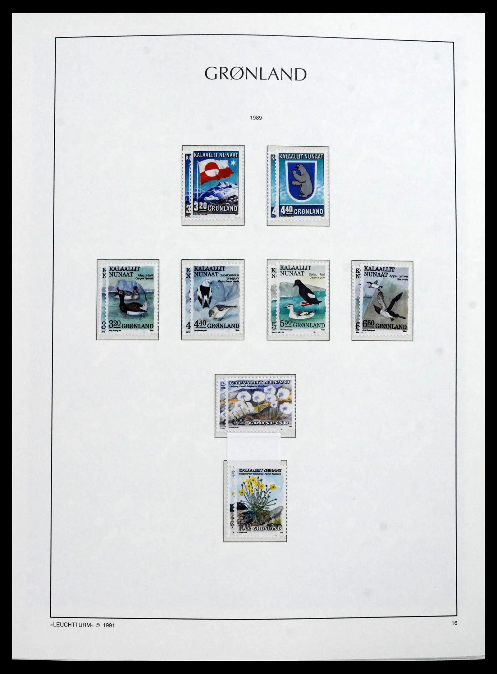 41694 0023 - Stamp collection 41694 Greenland complete 1905-2009.