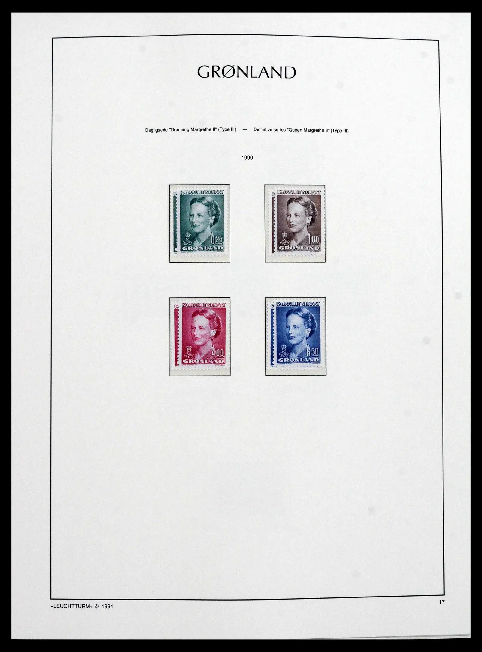 41694 0025 - Stamp collection 41694 Greenland complete 1905-2009.