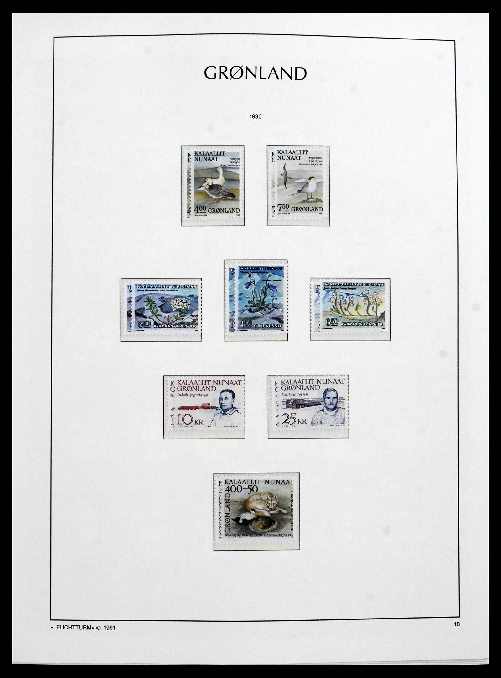 41694 0026 - Stamp collection 41694 Greenland complete 1905-2009.