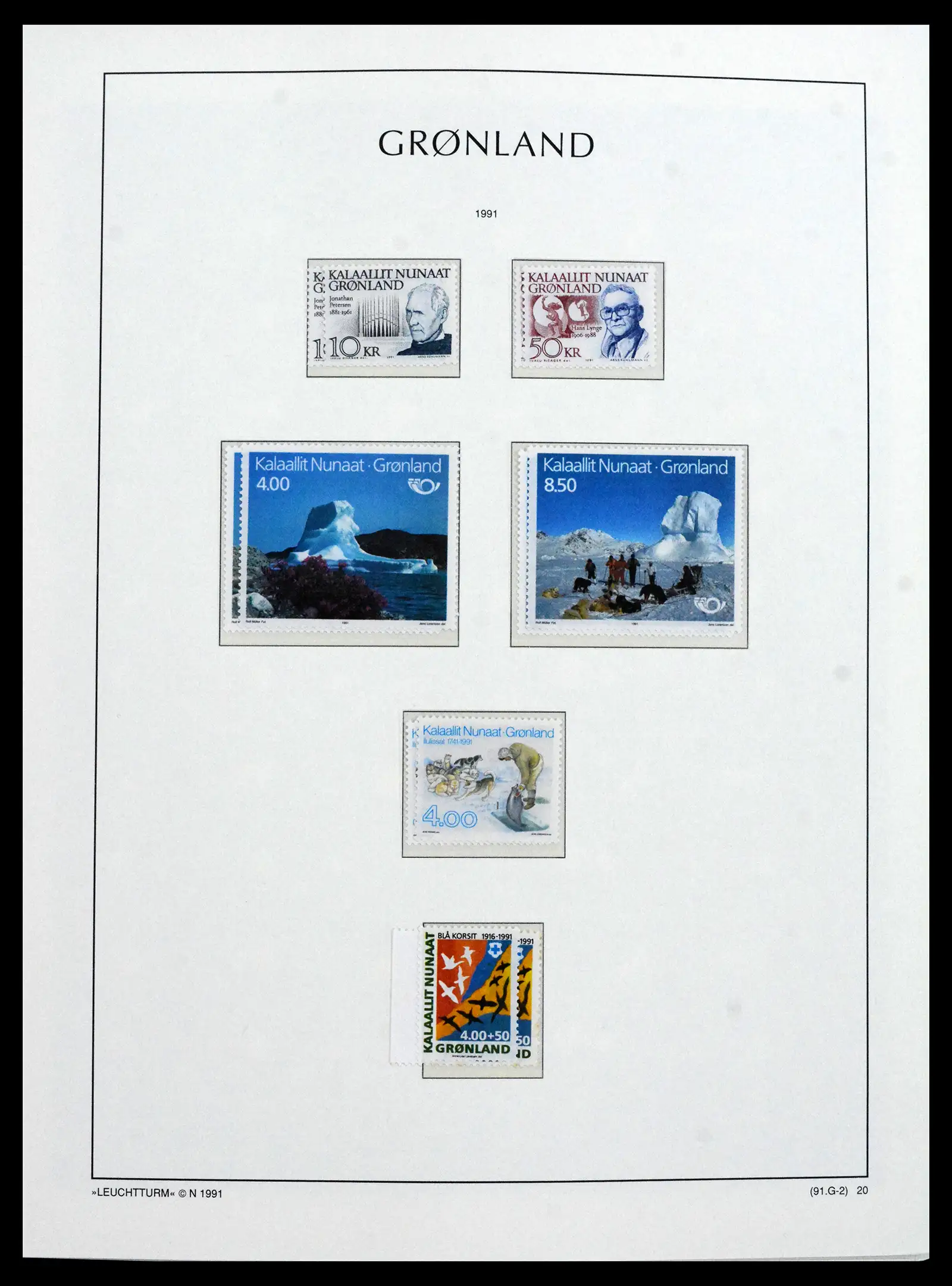 41694 0029 - Stamp collection 41694 Greenland complete 1905-2009.