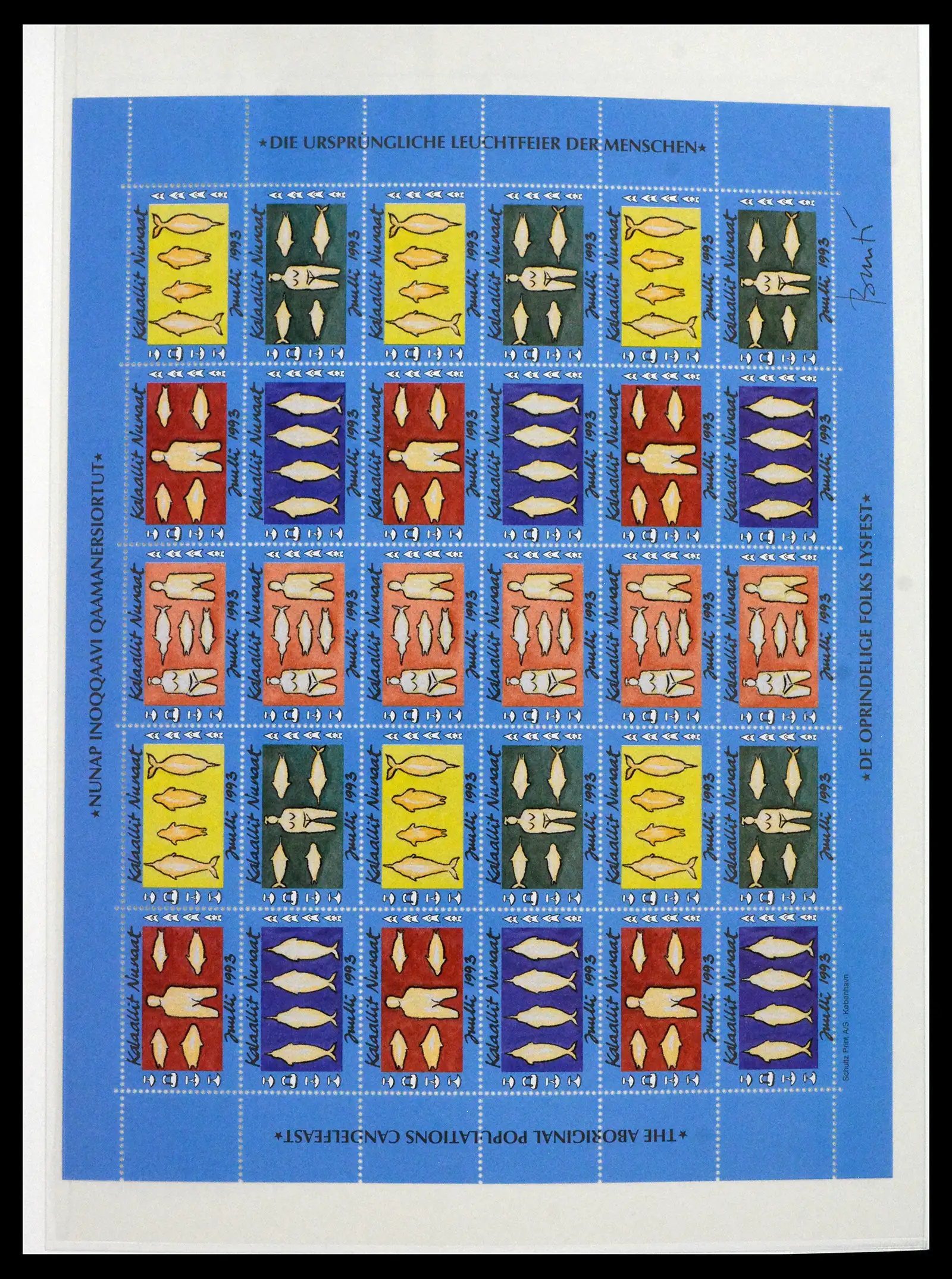 41694 0035 - Stamp collection 41694 Greenland complete 1905-2009.