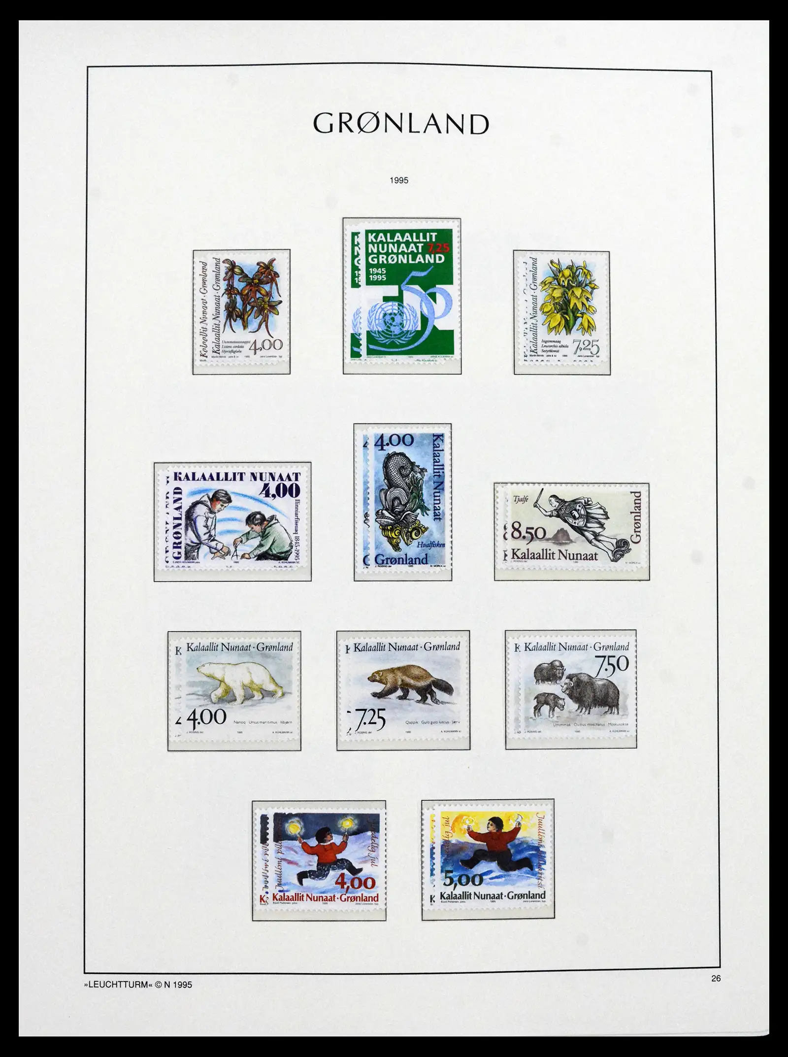 41694 0039 - Stamp collection 41694 Greenland complete 1905-2009.
