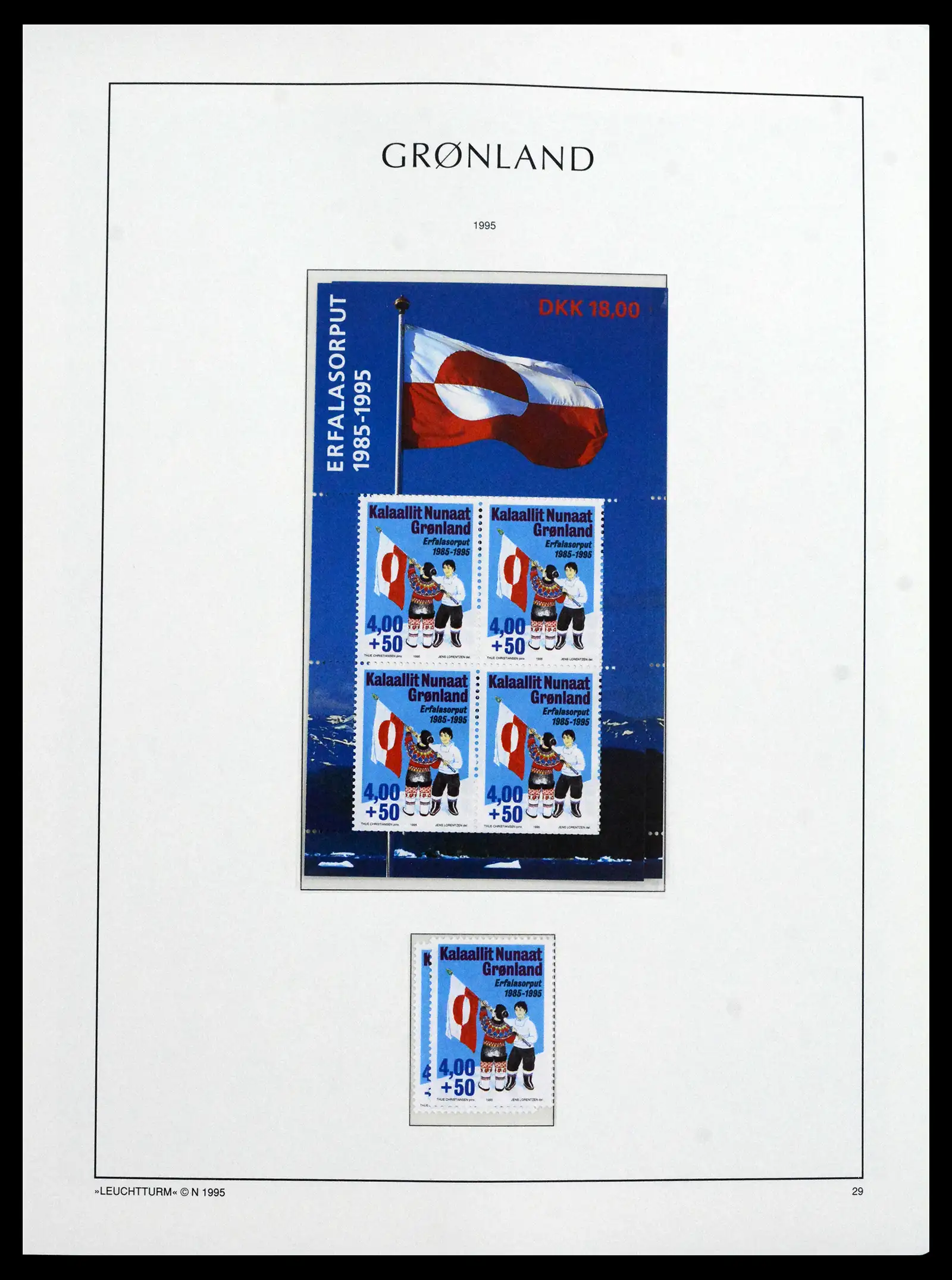 41694 0042 - Stamp collection 41694 Greenland complete 1905-2009.