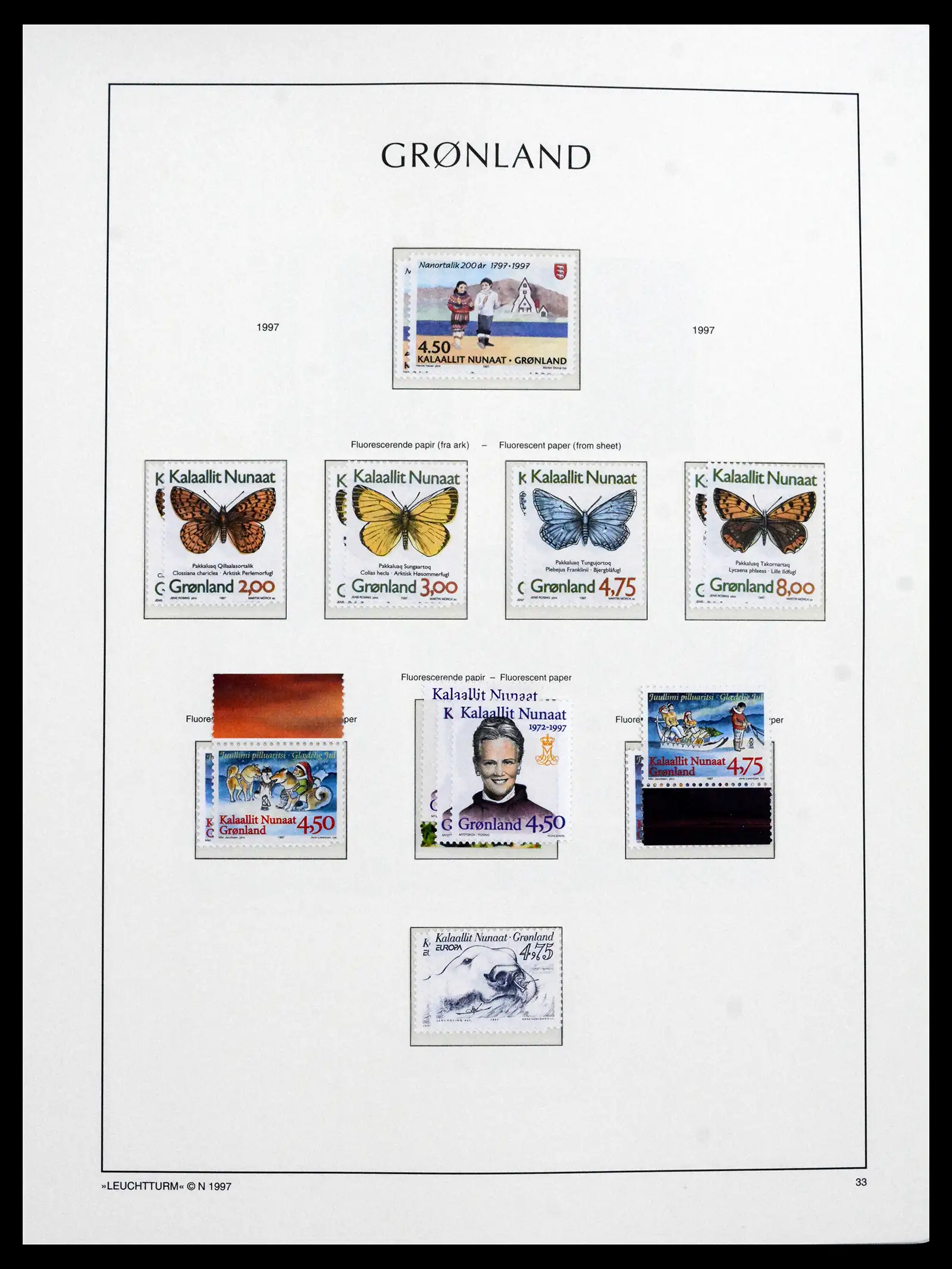 41694 0048 - Stamp collection 41694 Greenland complete 1905-2009.