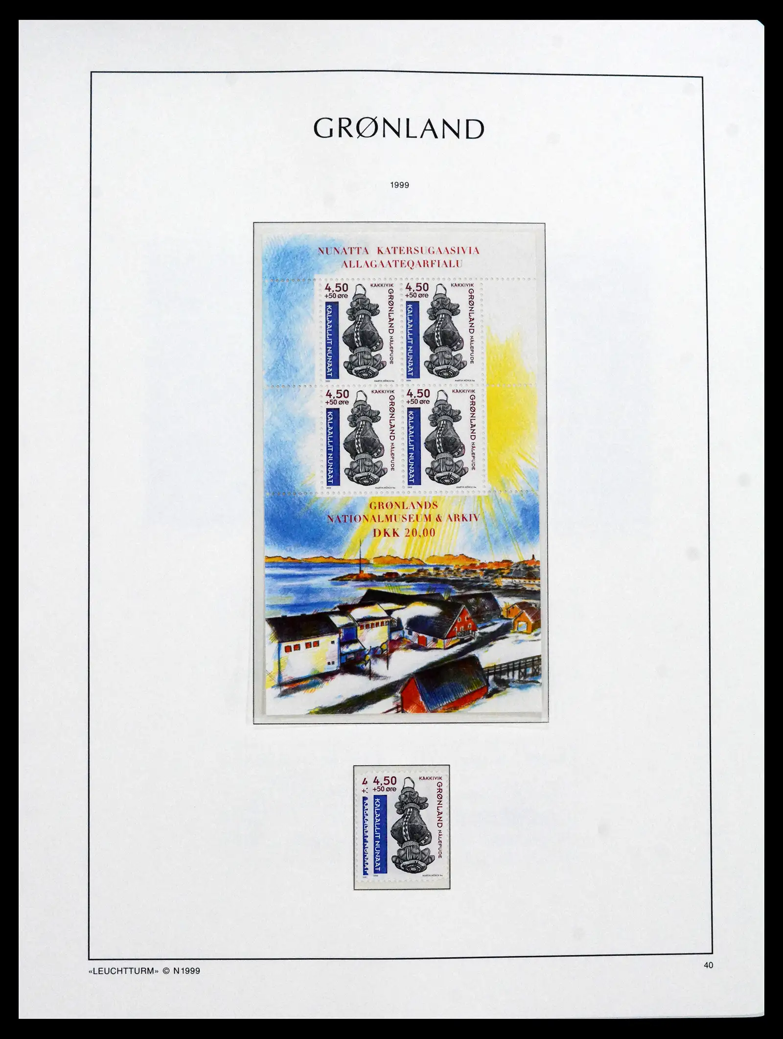 41694 0057 - Stamp collection 41694 Greenland complete 1905-2009.