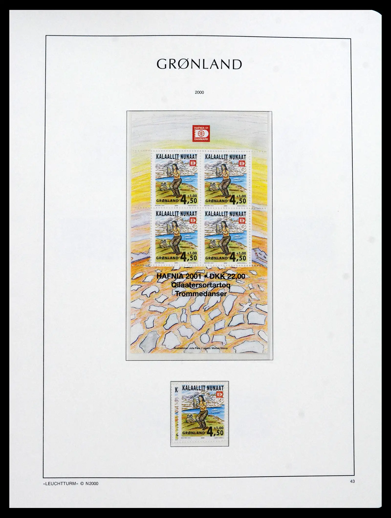 41694 0060 - Stamp collection 41694 Greenland complete 1905-2009.