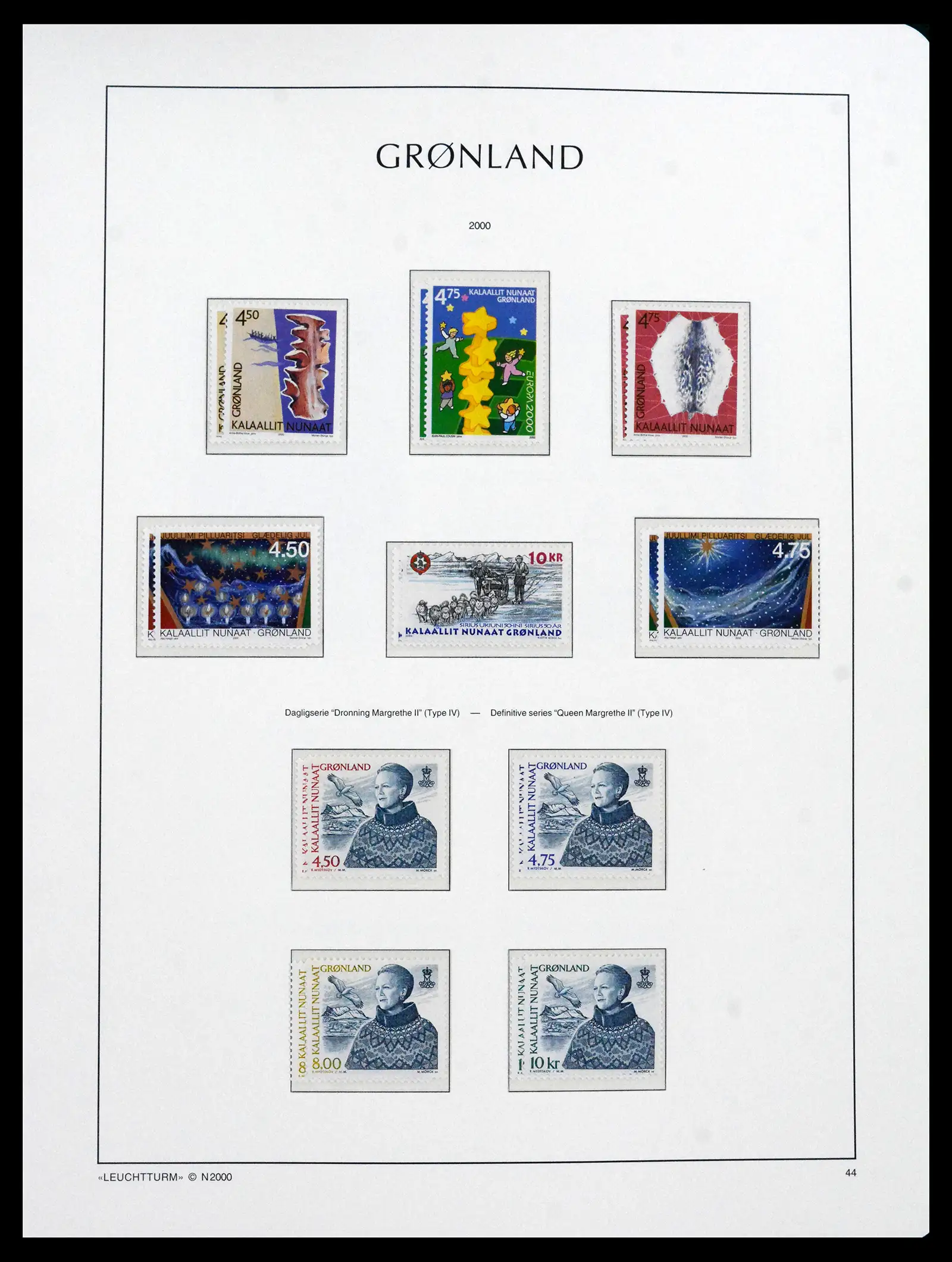 41694 0061 - Stamp collection 41694 Greenland complete 1905-2009.