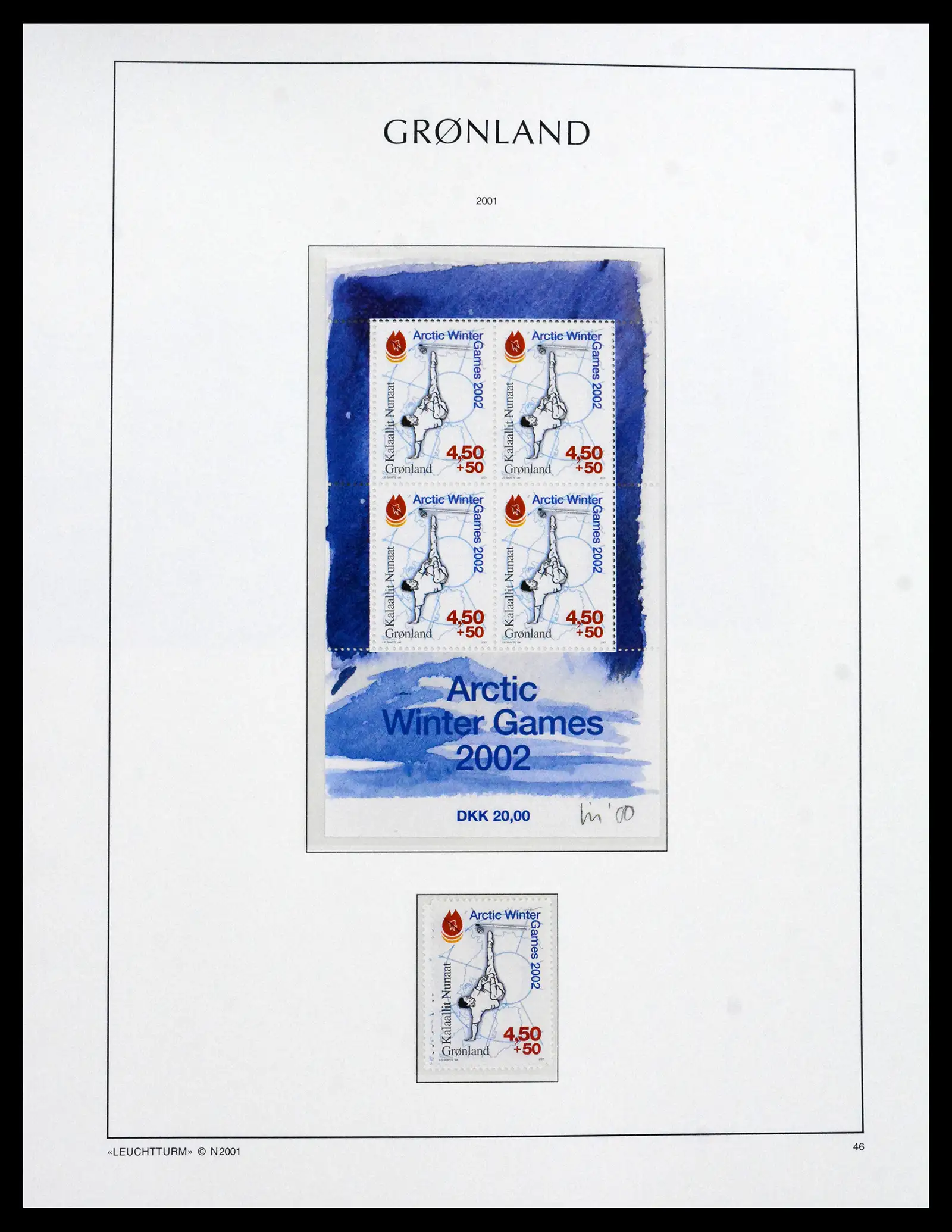 41694 0063 - Stamp collection 41694 Greenland complete 1905-2009.