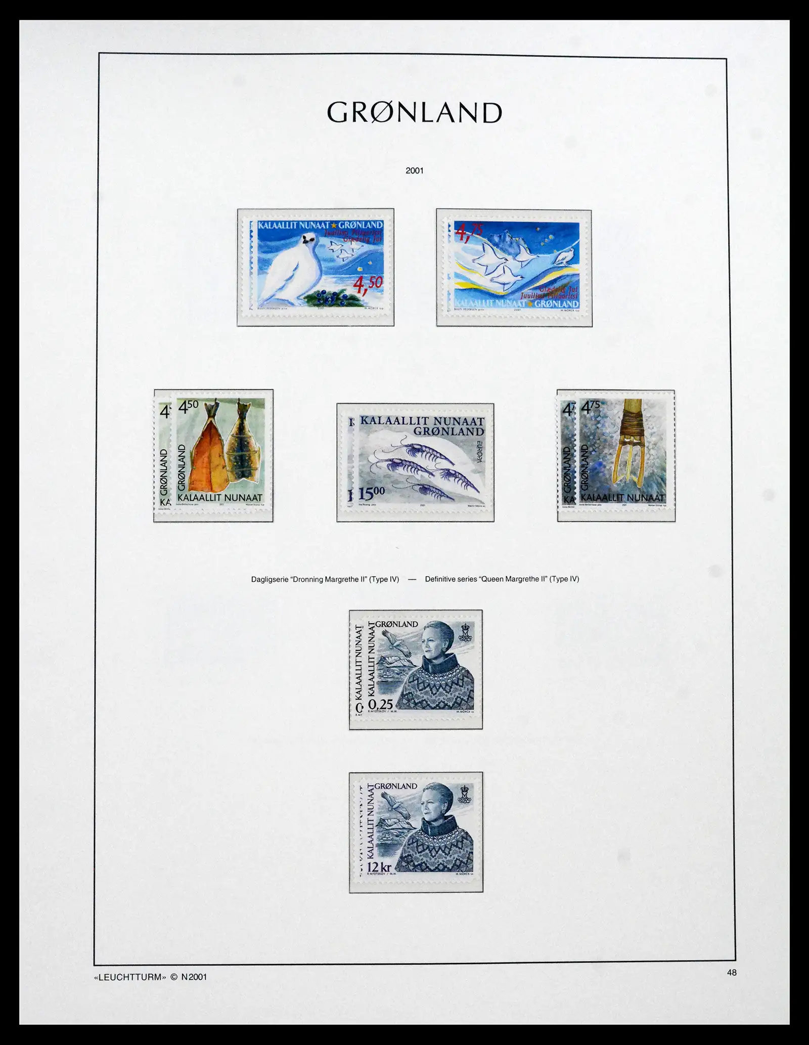 41694 0065 - Stamp collection 41694 Greenland complete 1905-2009.