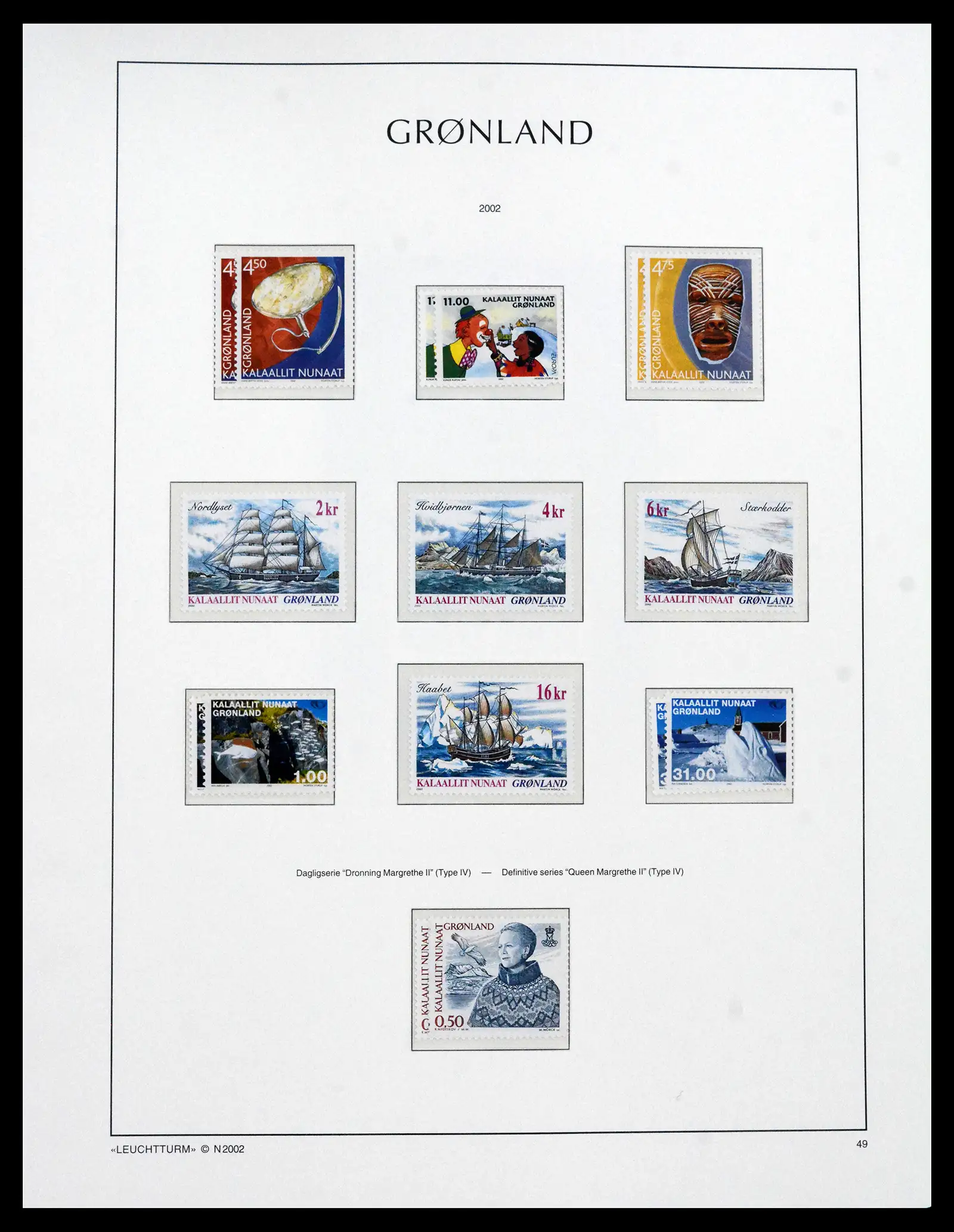 41694 0066 - Stamp collection 41694 Greenland complete 1905-2009.