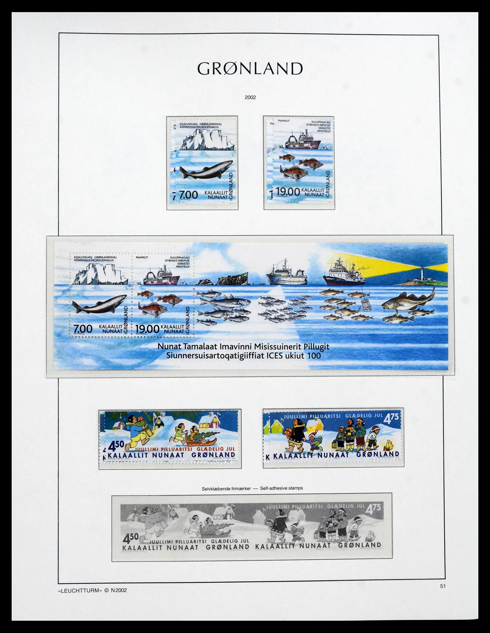 41694 0068 - Stamp collection 41694 Greenland complete 1905-2009.