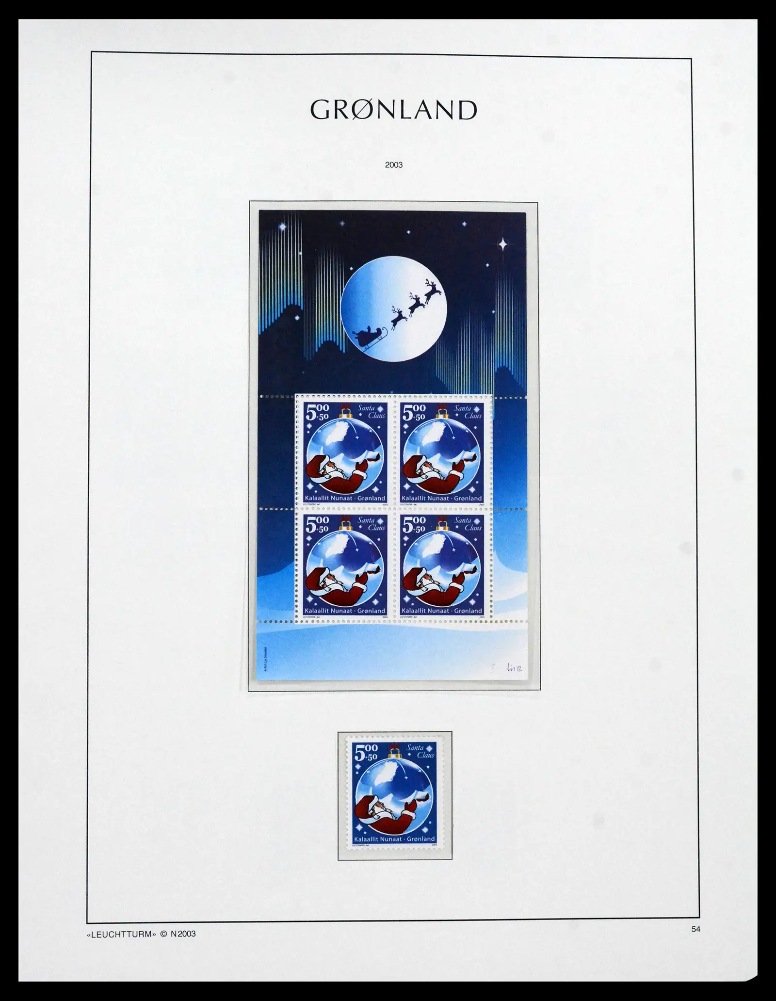 41694 0071 - Stamp collection 41694 Greenland complete 1905-2009.