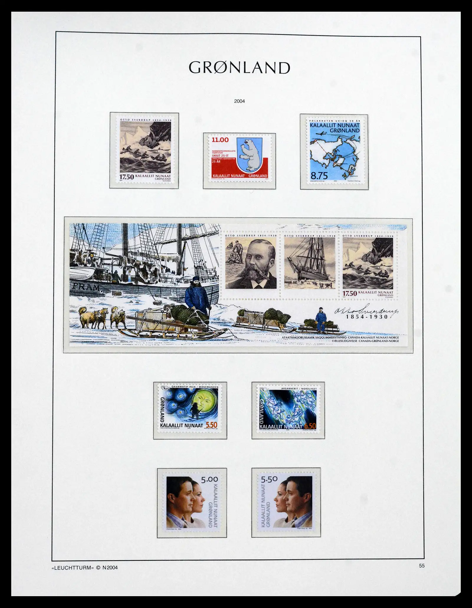 41694 0072 - Stamp collection 41694 Greenland complete 1905-2009.