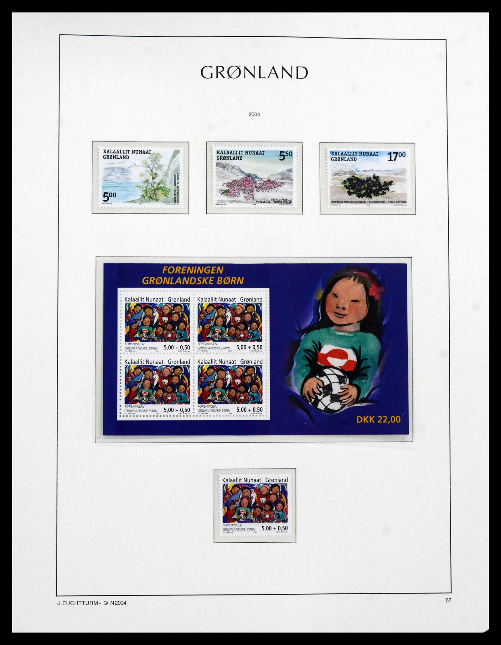 41694 0074 - Stamp collection 41694 Greenland complete 1905-2009.