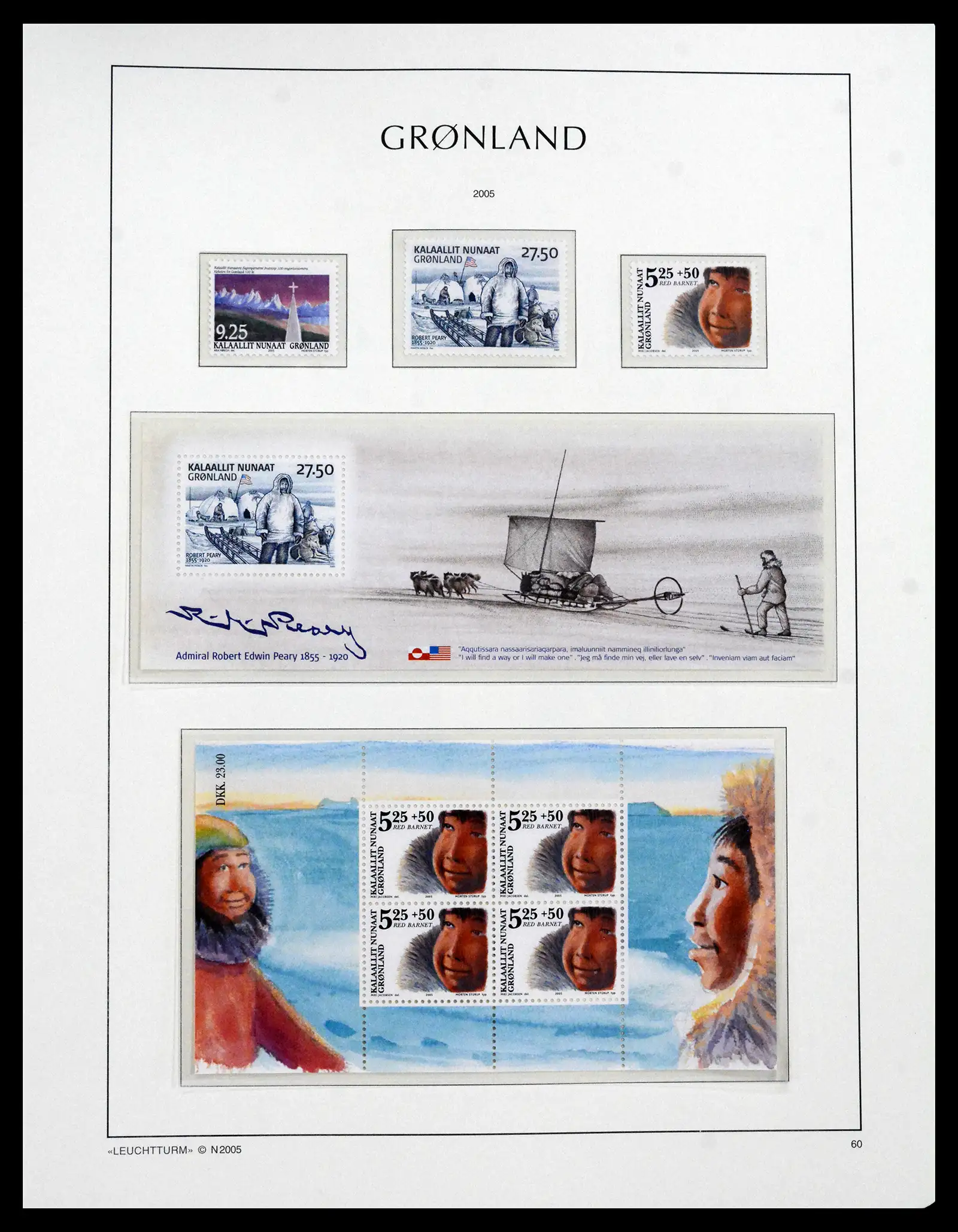 41694 0077 - Stamp collection 41694 Greenland complete 1905-2009.