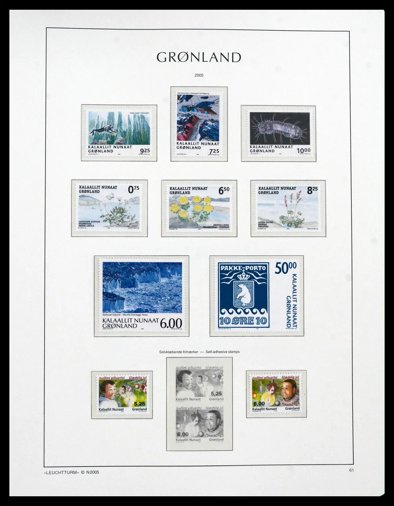 41694 0078 - Stamp collection 41694 Greenland complete 1905-2009.