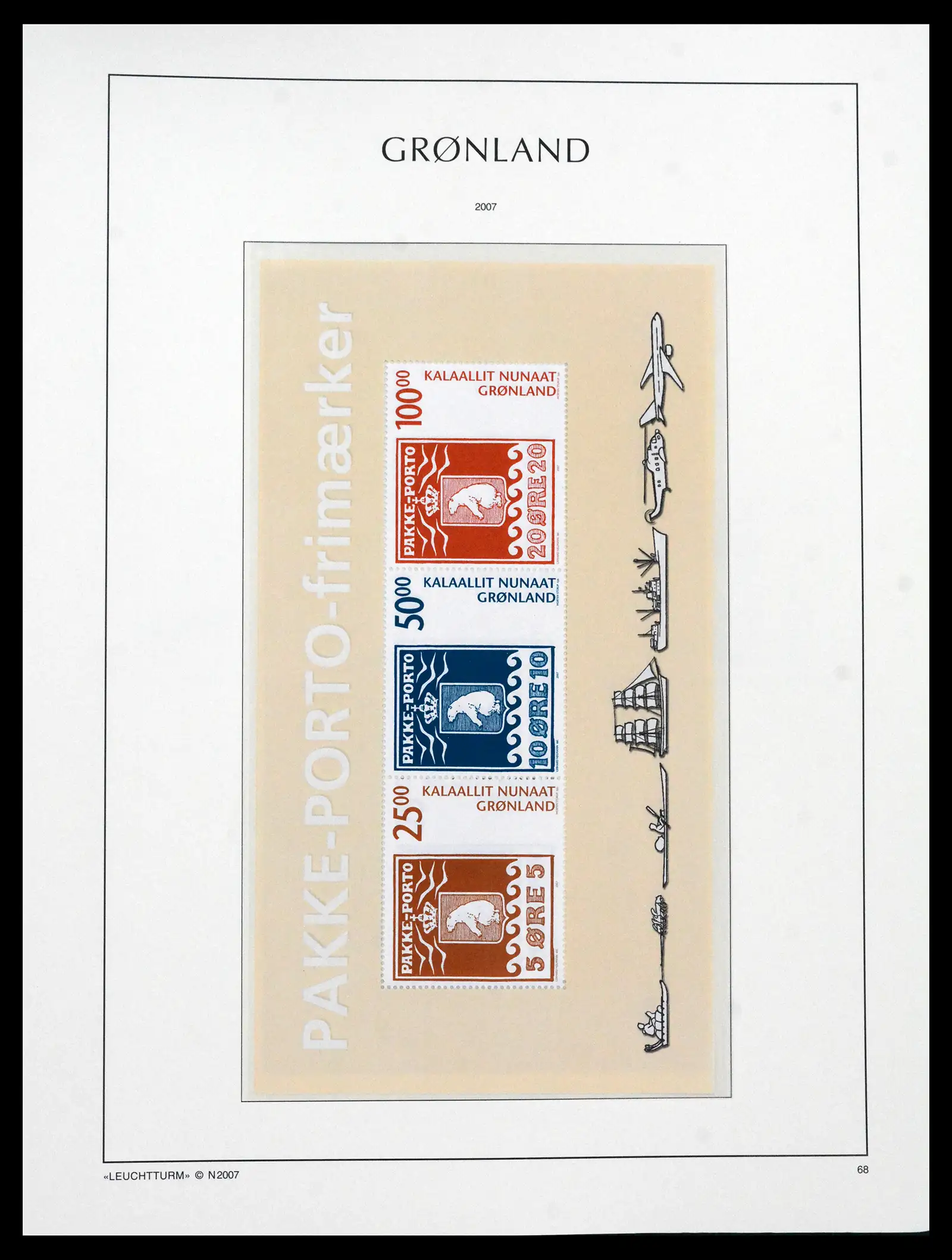 41694 0085 - Stamp collection 41694 Greenland complete 1905-2009.