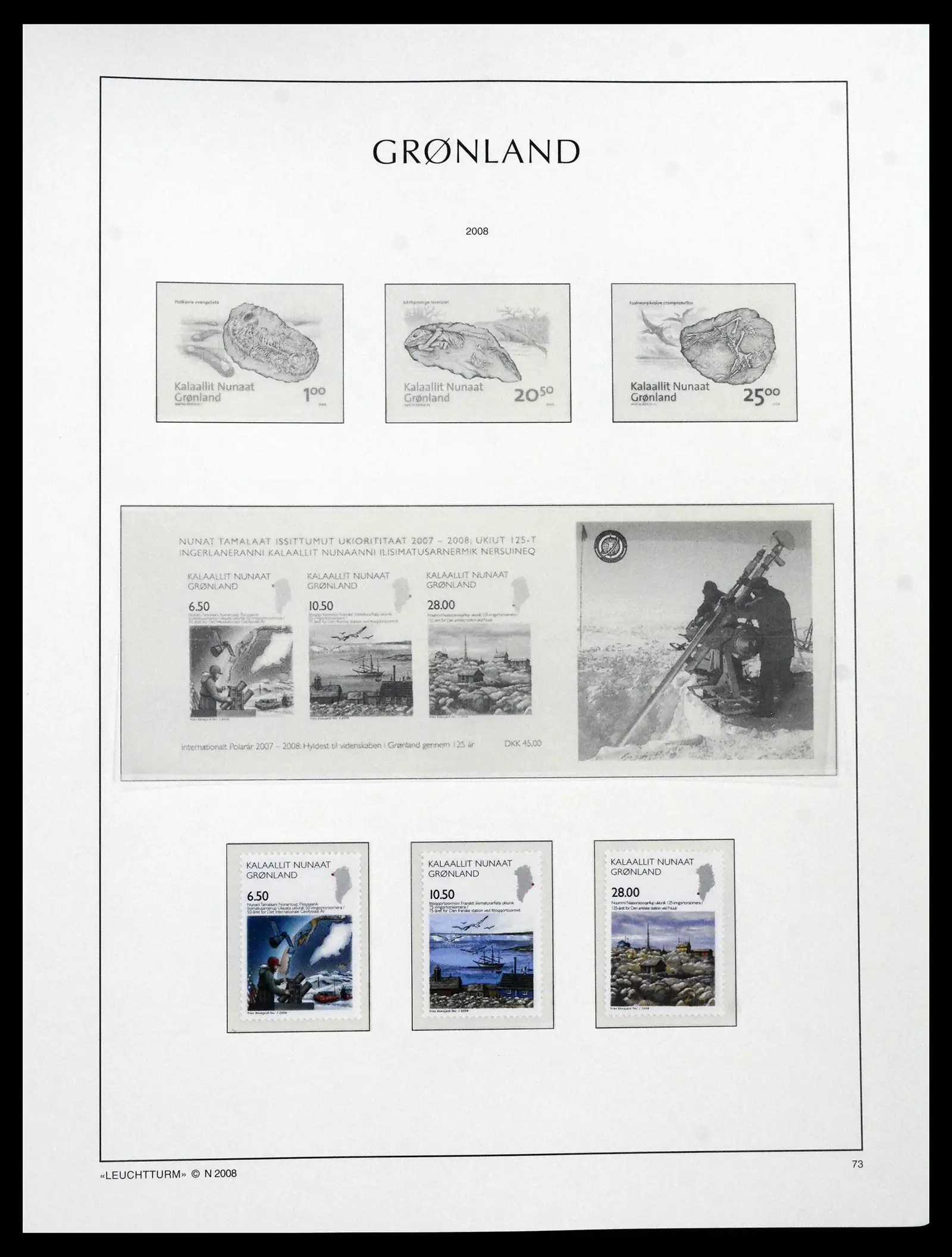41694 0090 - Stamp collection 41694 Greenland complete 1905-2009.